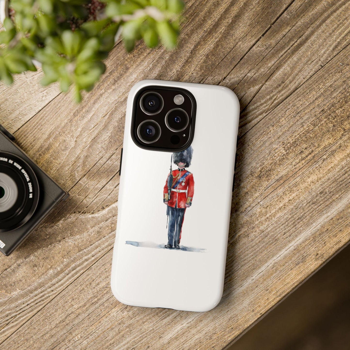 British Royal Guard Phone Case - Tough Cases, Unique Phone Cover, Gift for Her, Cute Accessory, British Soldier Design