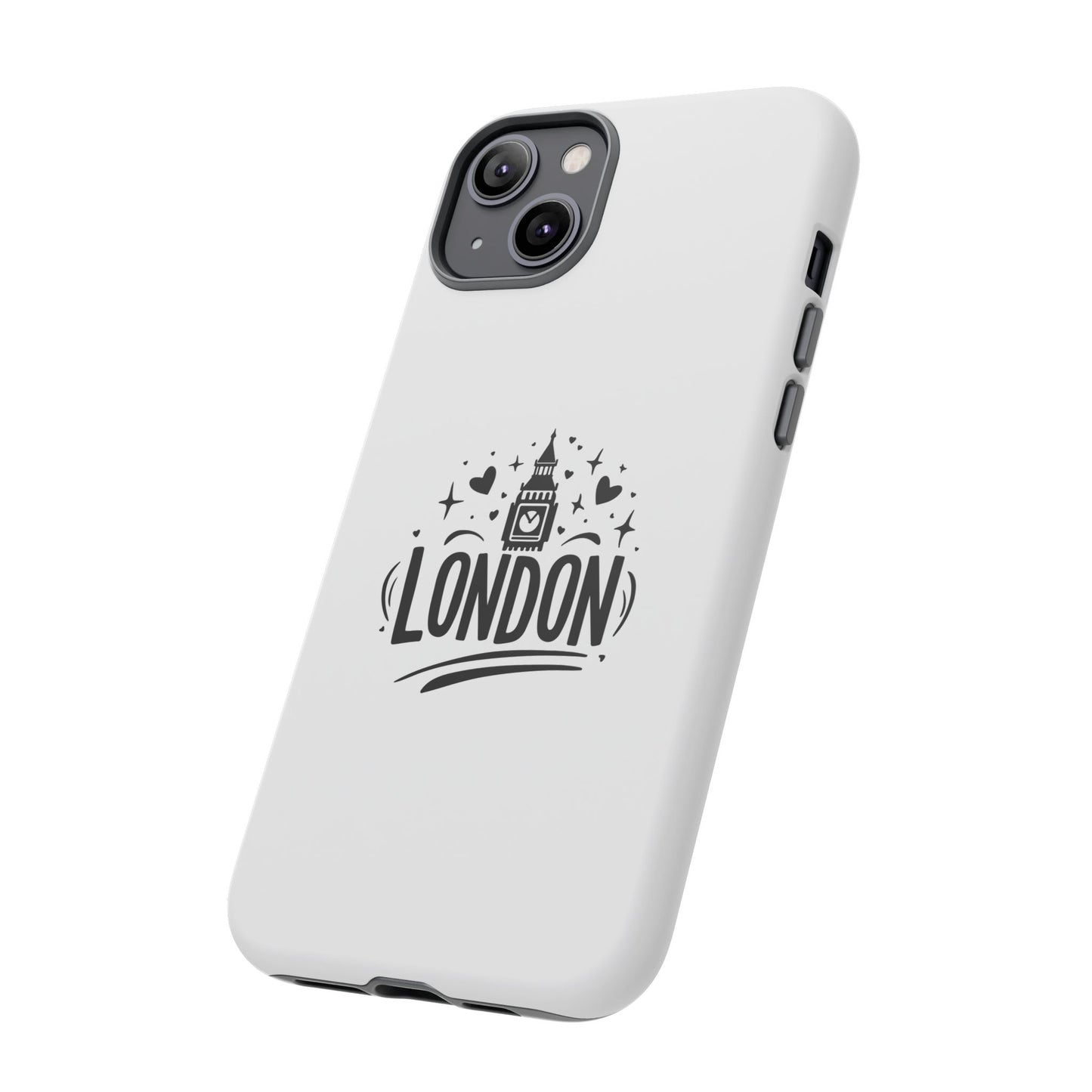 Stylish Phone Case for London Lovers, London Gift, Travel Accessory, Unique Smartphone Case, Cityscape Phone Cover