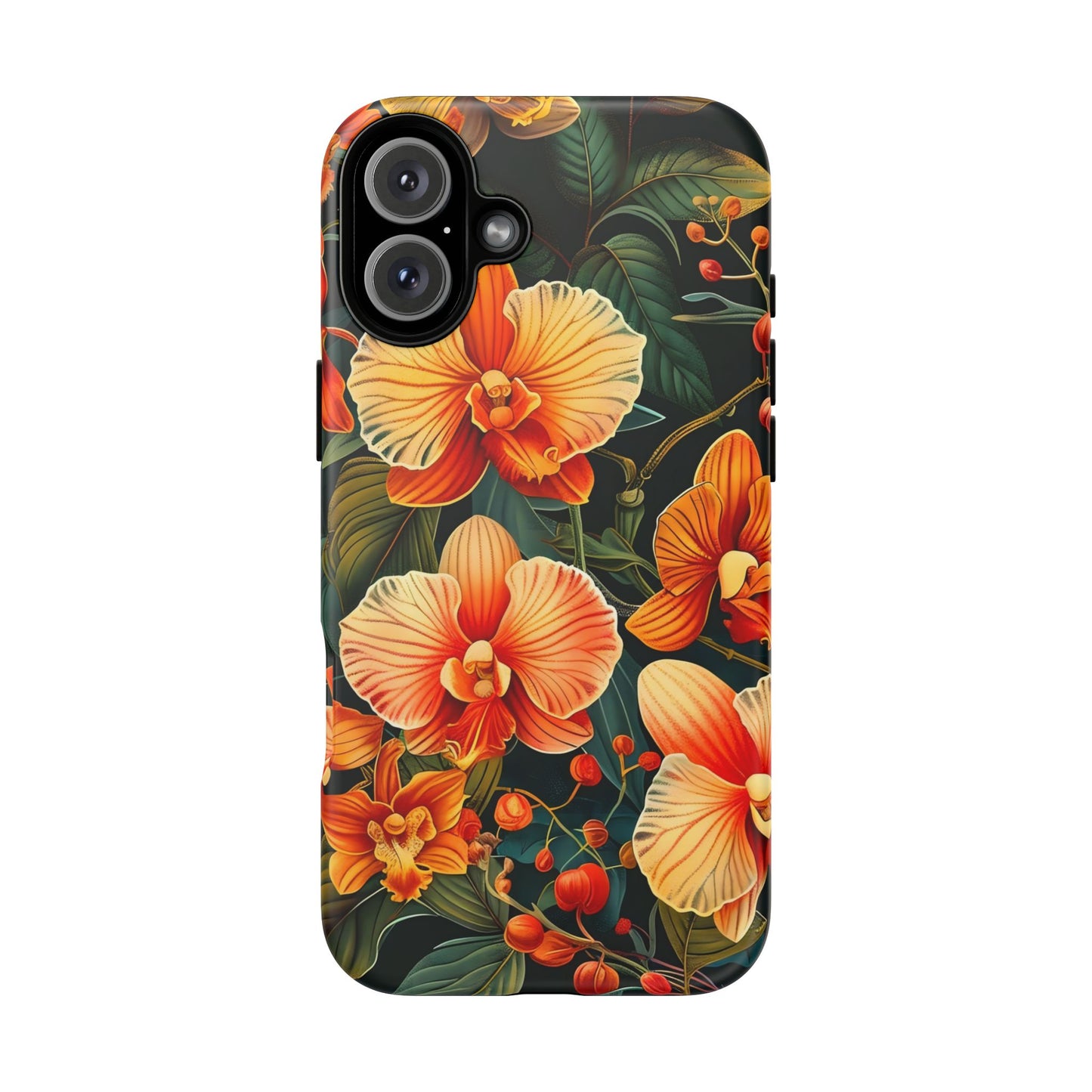 Floral Phone Case - Tough Cases, Protective Cover, Gift for Her, Smartphone Accessory, Floral Design, Nature-Inspired
