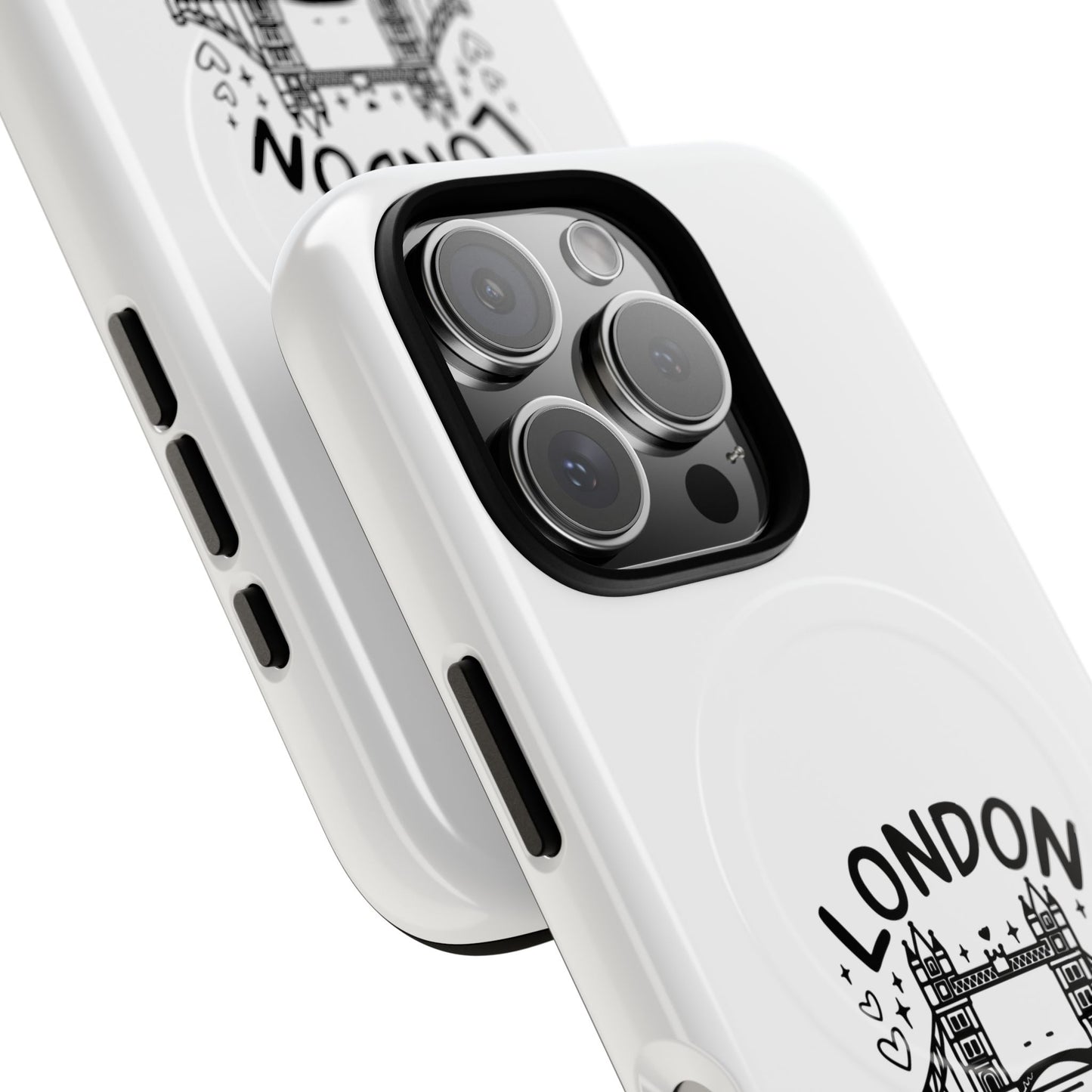 London Vacation Magnetic Case, Unique Phone Cover for Travelers, London Souvenir, Gift for Tourists, Stylish Phone Accessory
