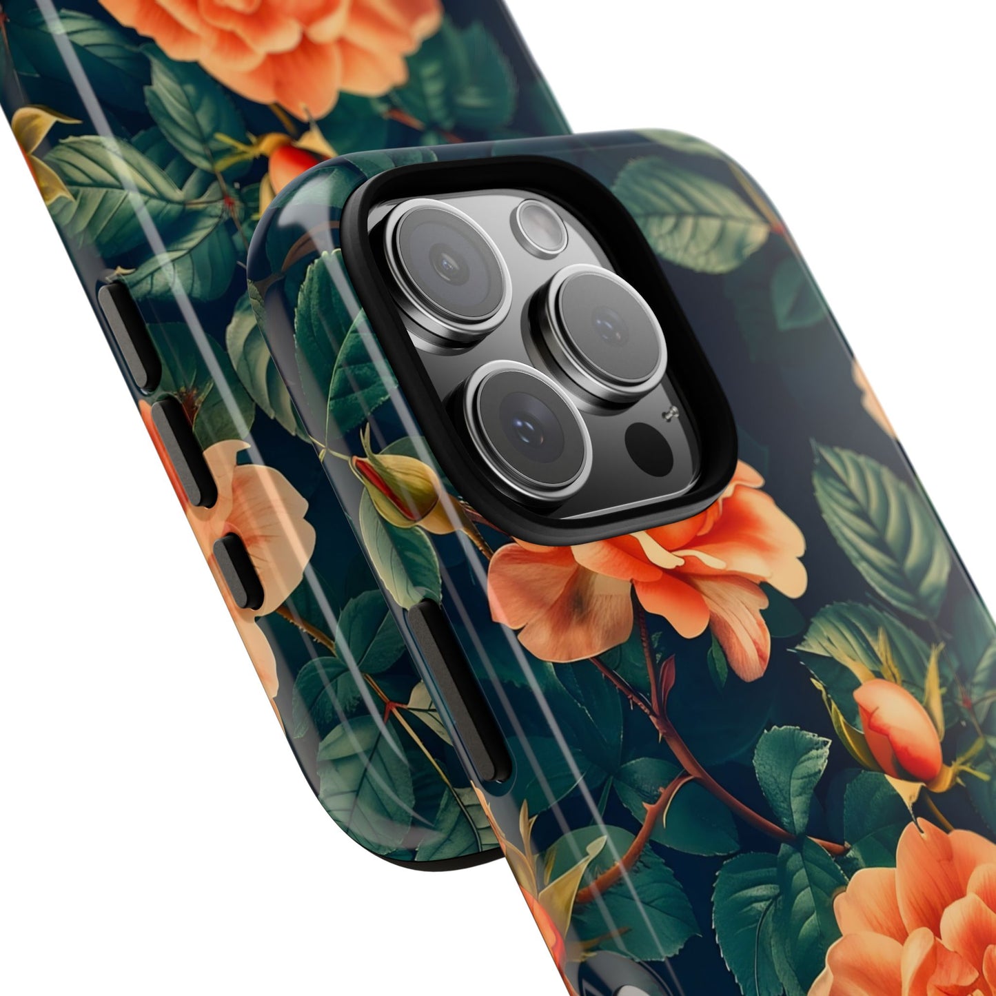 Floral Phone Case, Tough Cases for Nature Lovers, Botanical Design, Phone Protection, Gift for Her, Trending Floral Accessories