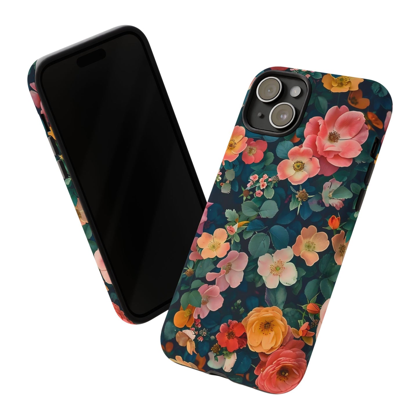 Floral Phone Case | Tough Cases | Stylish Protection, Flower Design, Gift for Her, Trendy Accessory, Cute Phone Covers, Spring Vibe