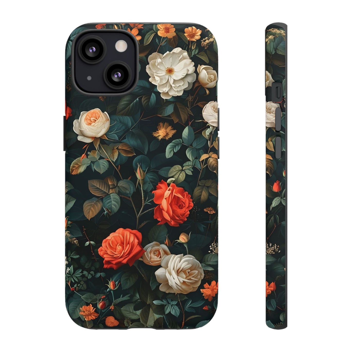 Floral Phone Case | Tough Cases with Elegant Design | Gift for Her, Mother's Day, Birthdays, Personalized, Trendy Tech Accessories