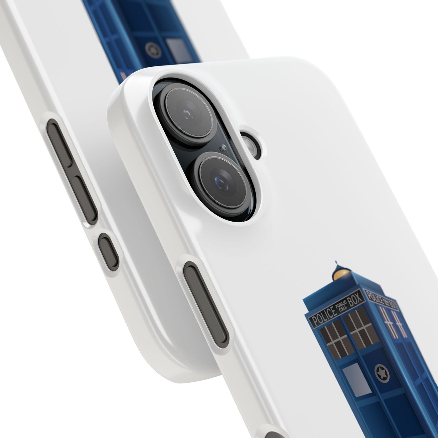 Doctor Who TARDIS Slim Phone Cases, Sci-Fi Phone Covers, Whovian Gifts, Geeky Accessories, Birthday Presents, Fun Tech Gear