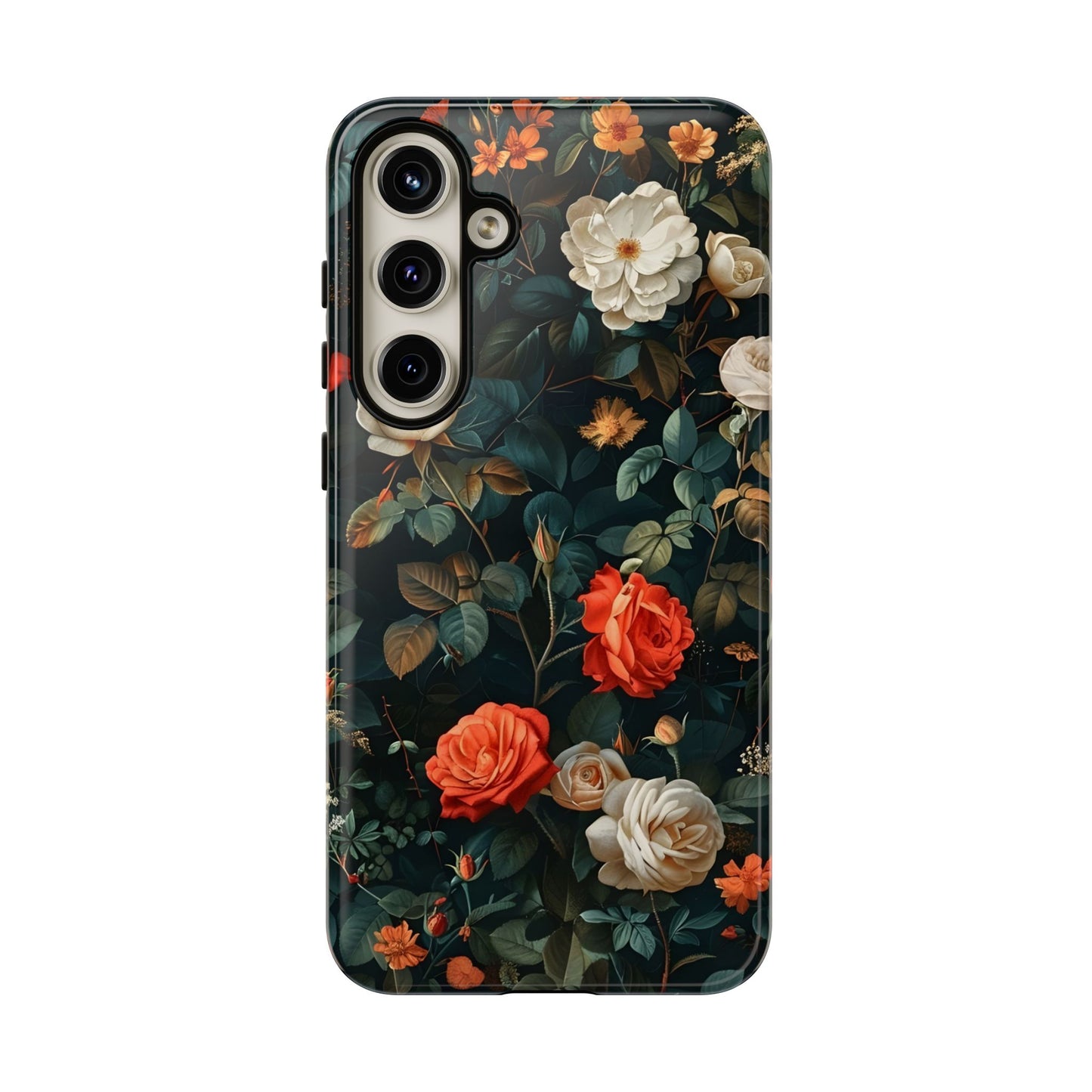 Floral Phone Case | Tough Cases with Elegant Design | Gift for Her, Mother's Day, Birthdays, Personalized, Trendy Tech Accessories