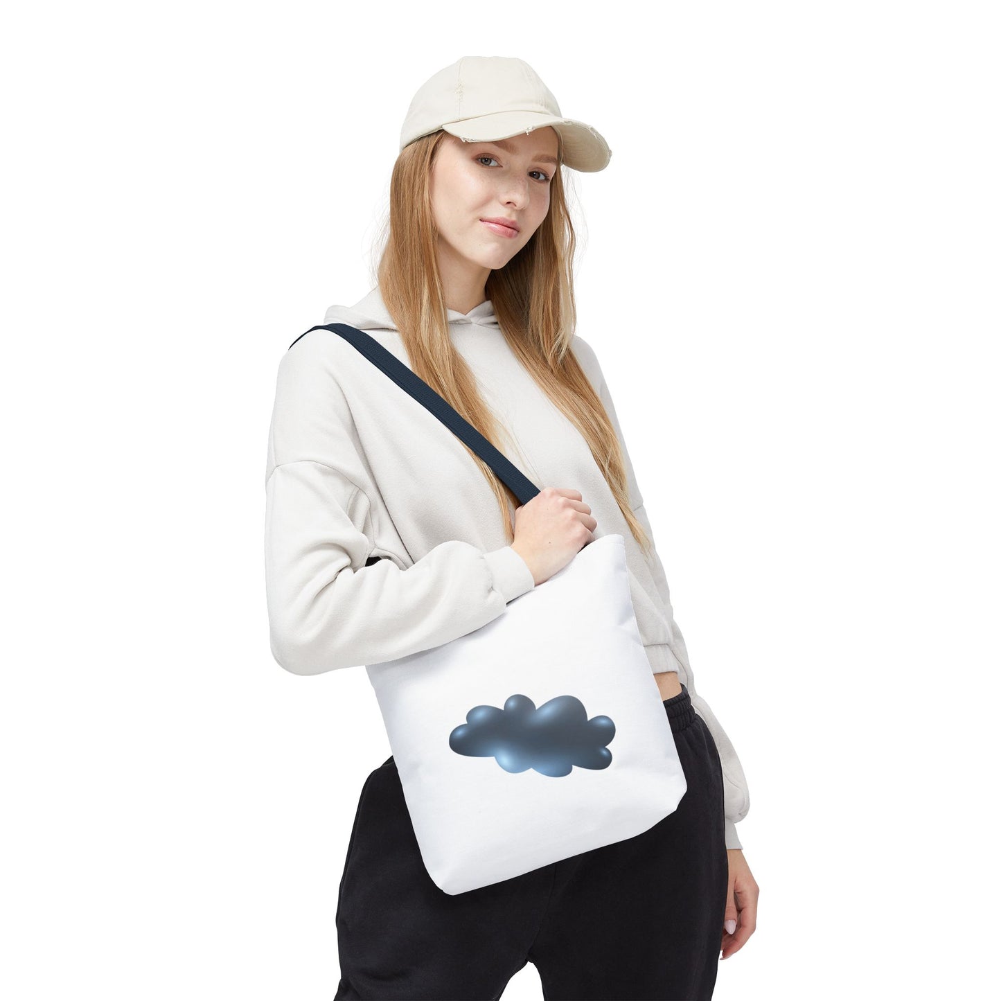 Cloud-Themed Tote Bag, Stylish Carry-All for Everyday Use, Gift for Nature Lovers, Trendy Accessory, Eco-Friendly Bag