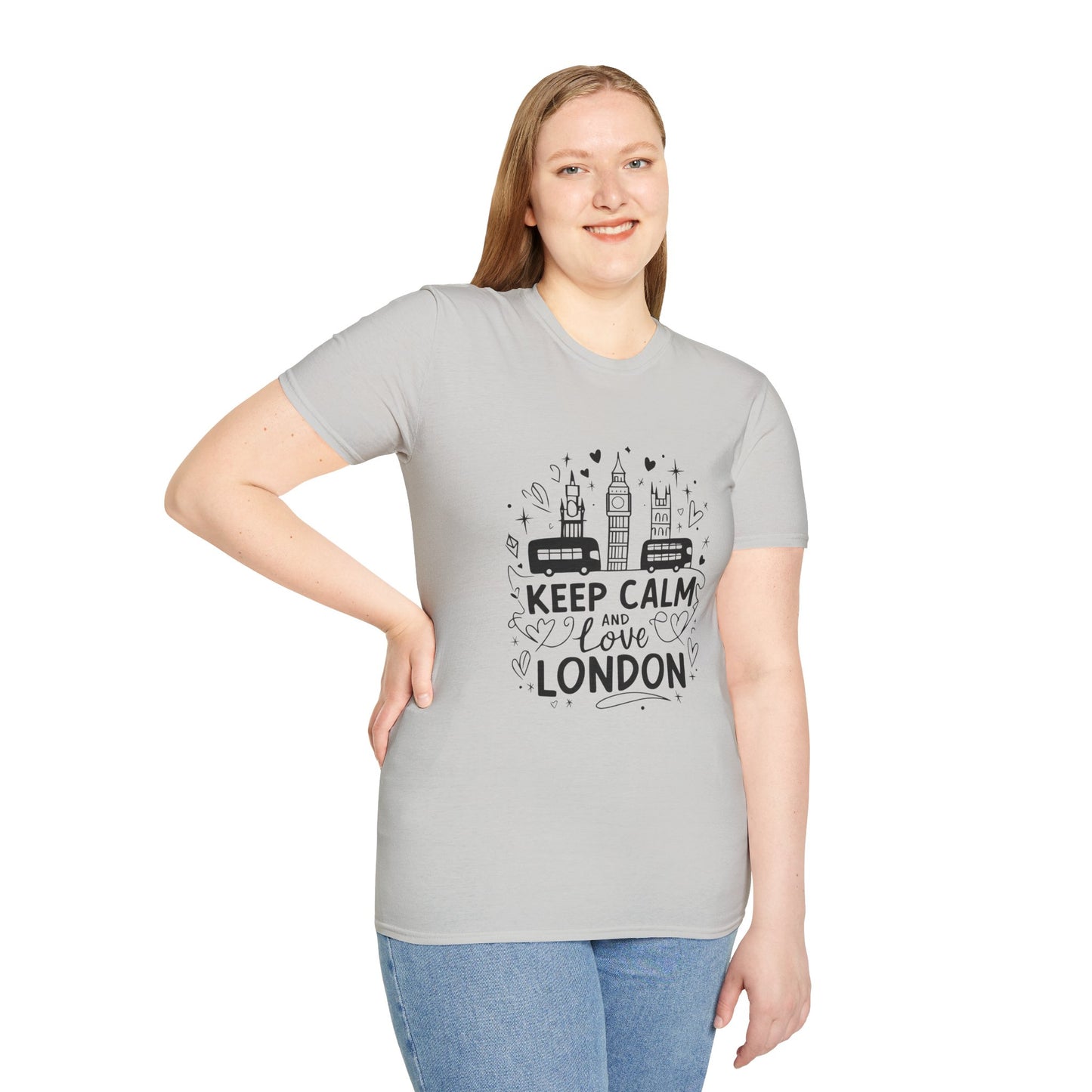 Unisex Softstyle T-Shirt - Keep Calm and Love London