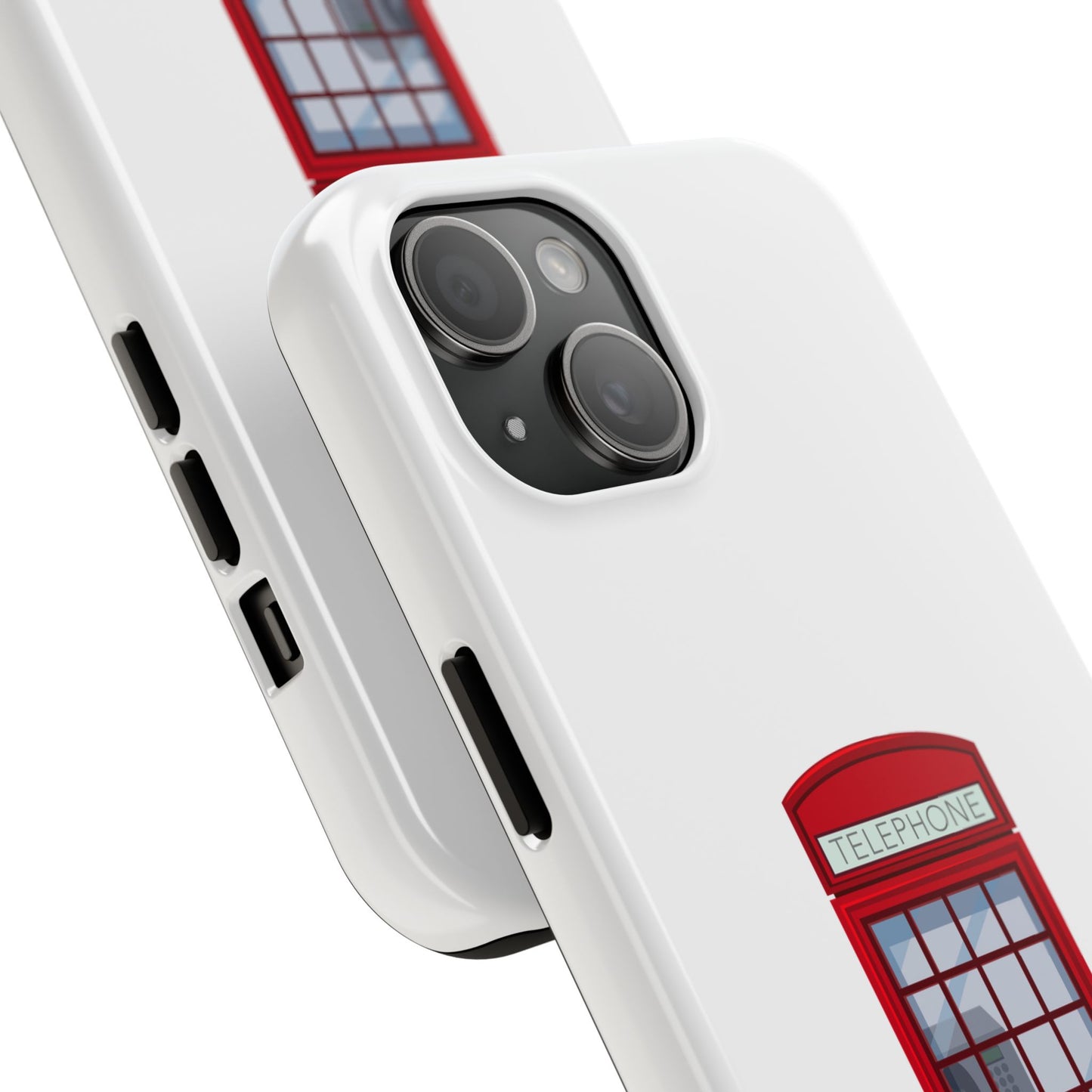 Stylish Phone Case with Vintage Telephone Design