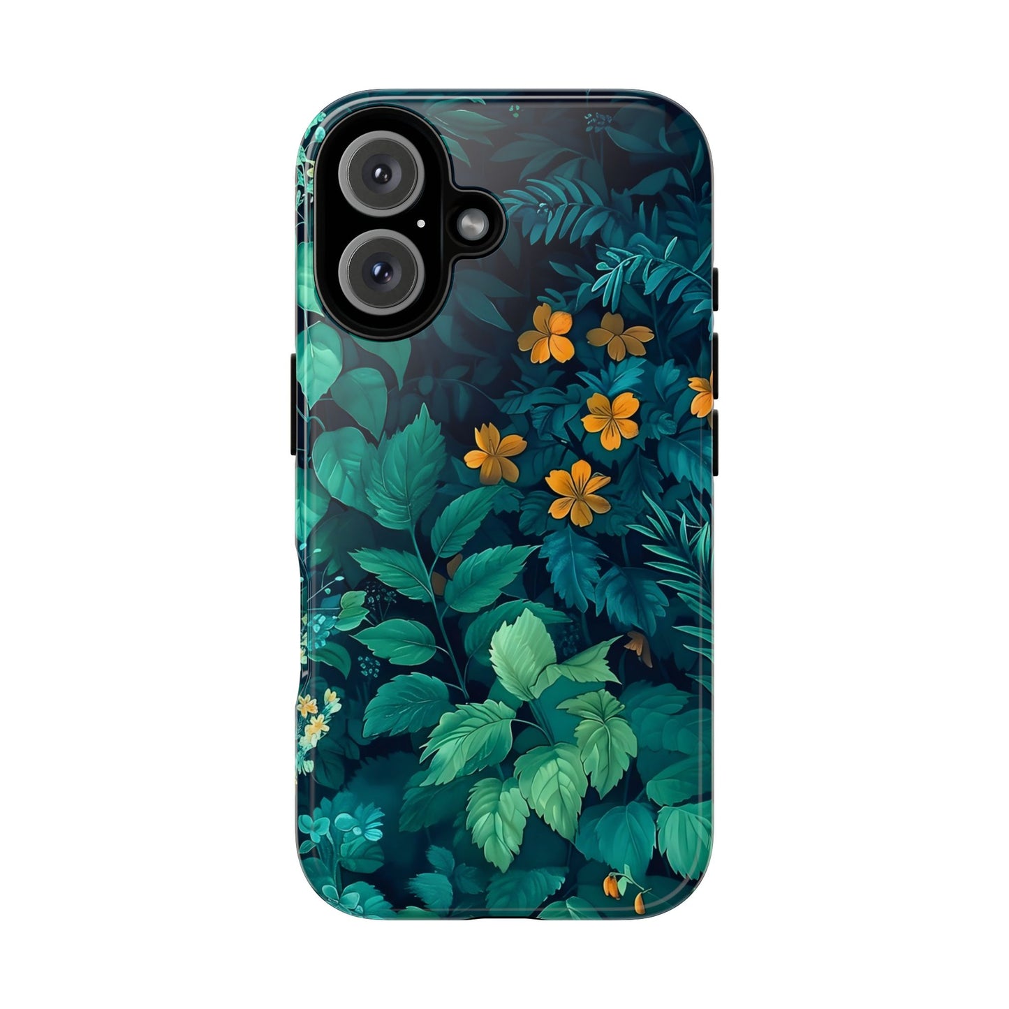 Tough Floral Phone Case, Floral Phone Cover, Nature-Inspired Phone Protector, Greenery Mobile Case, Eco-Friendly Gift Ideas