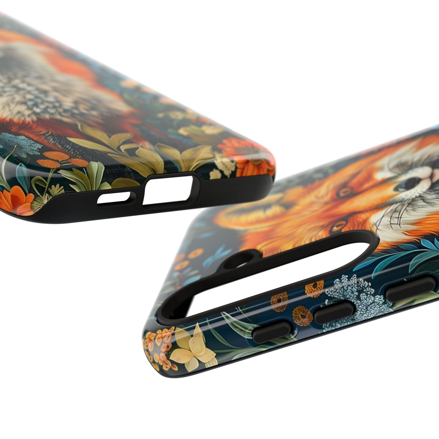Vibrant Fox Phone Case, Tough Phone Cover, Unique Wildlife Accessory, Gift for Animal Lovers, Nature-Inspired Design