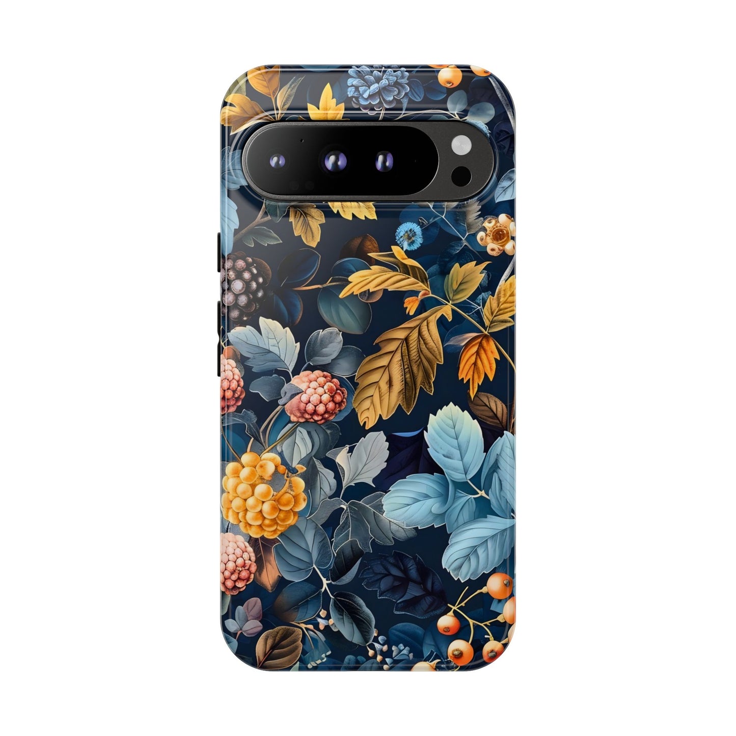 Floral iPhone Case, Tough Phone Cover, Nature-inspired Accessory, Gift for Her, Trendy Protection Case