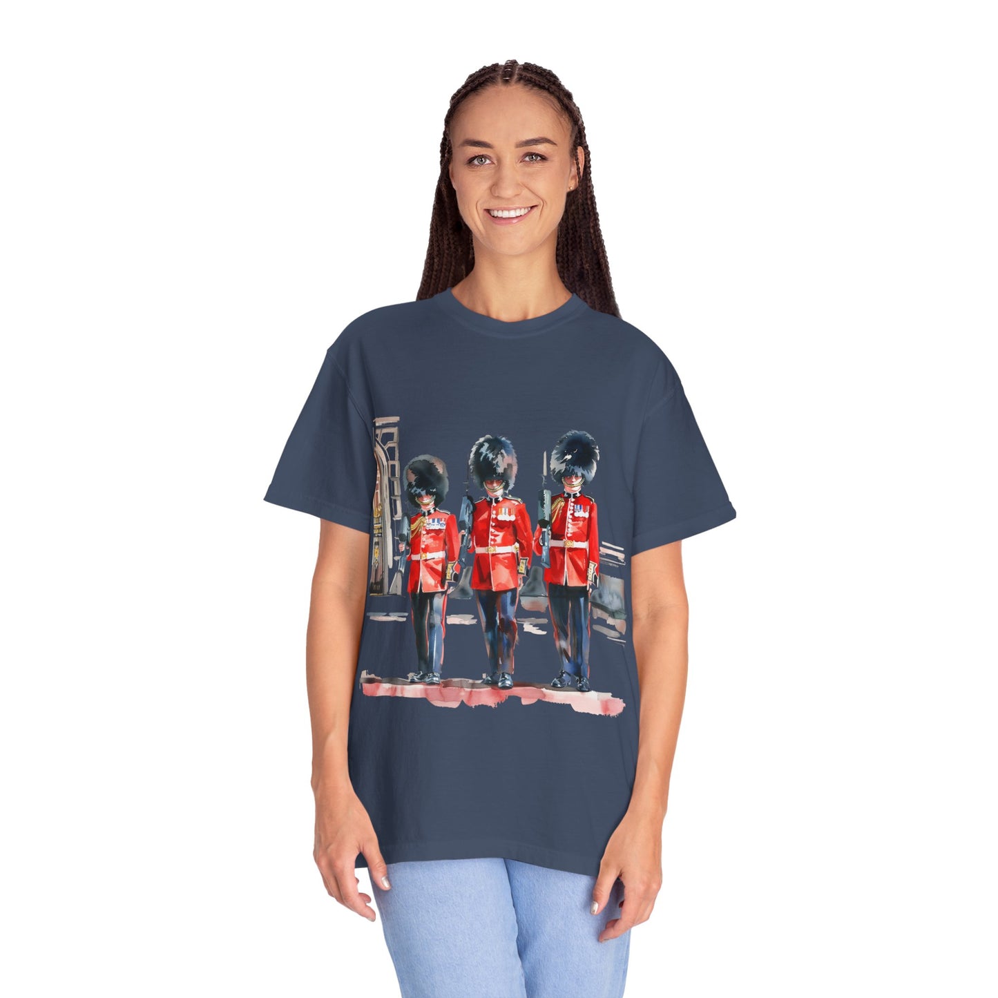 Unisex Garment-Dyed T-shirt - In Honor of Tradition - The Red Jacket Exhibit