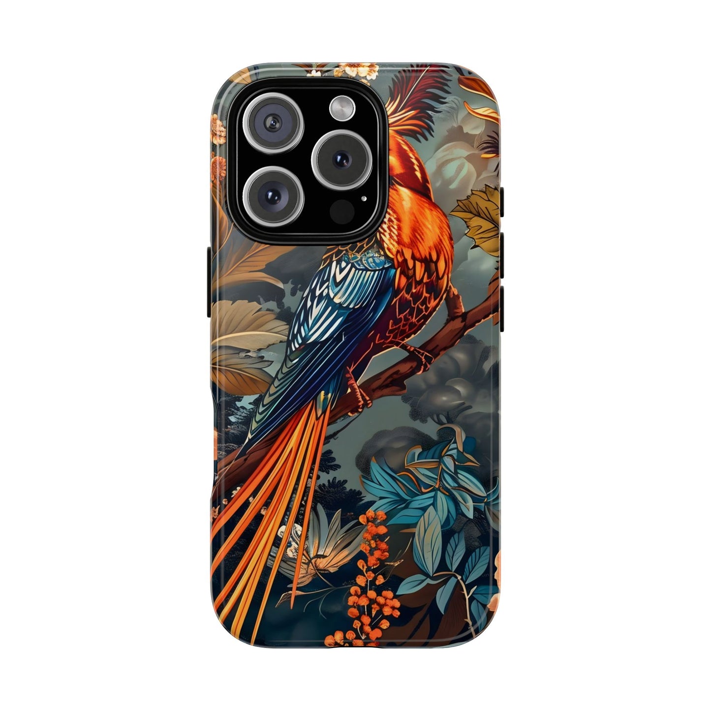 Tough Cases: Vibrant Bird Phone Case, Nature Lover Gift, Outdoor Adventure Accessory, Phone Protection, Wildlife Enthusiast
