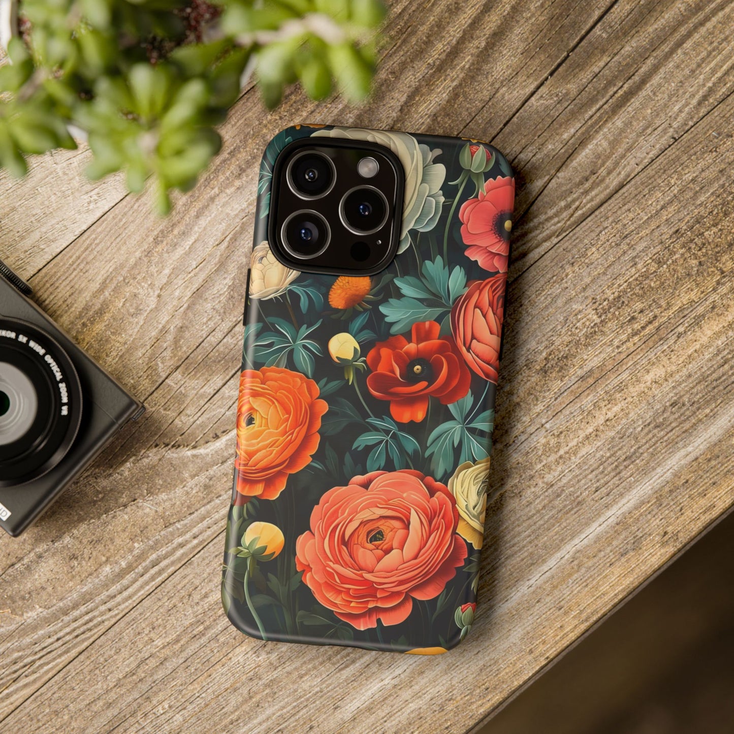 Floral Phone Case, Tough Cases - Stylish Protection, Gifts for Her, Nature Lover Decor, Floral Accessories