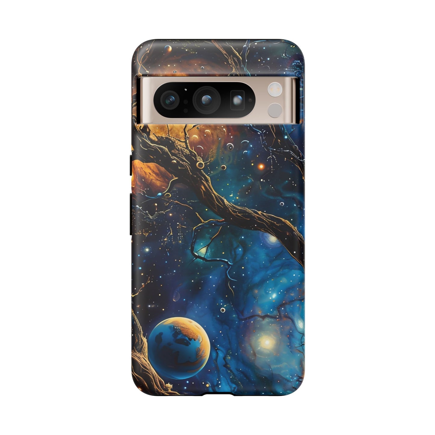 Galaxy-Themed Phone Case, Astronaut Gift, Space Lover Accessory, Unique Phone Cover, Cosmic Art Case