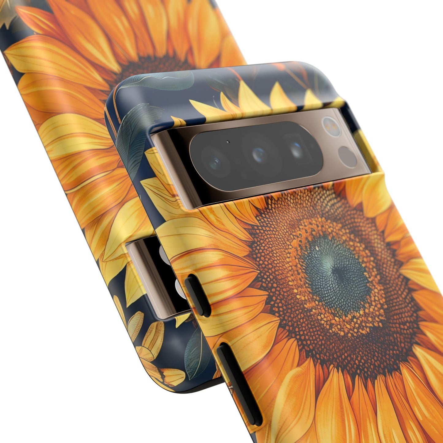 Sunflower Phone Case - Floral Design for Nature Lovers, Cute Spring Accessory, Gift for Her, Eco-Friendly Cover