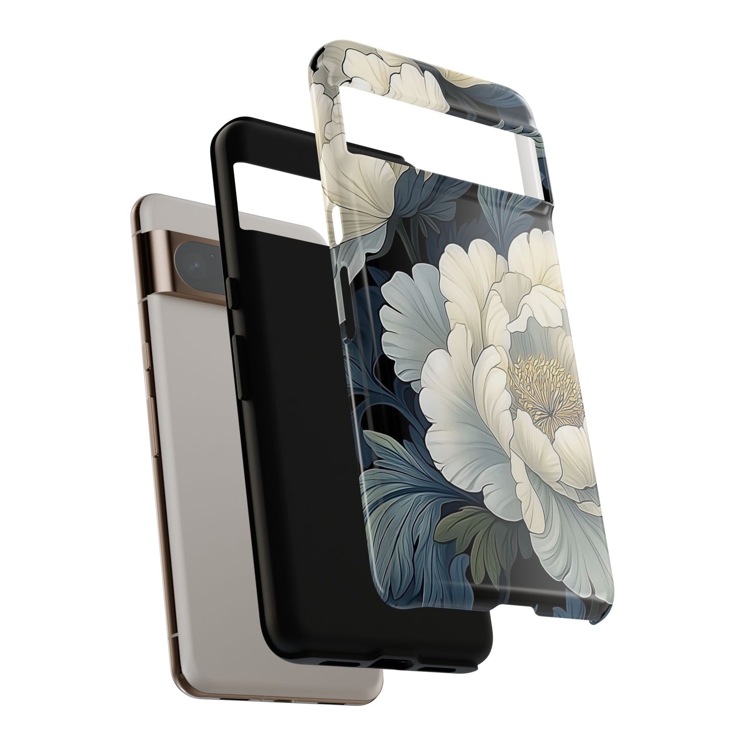 Floral Phone Case - Elegant Tough Cases for Nature Lovers, Stylish Protective Cover for Gifts, Birthdays, Mom's Day, Floral Design