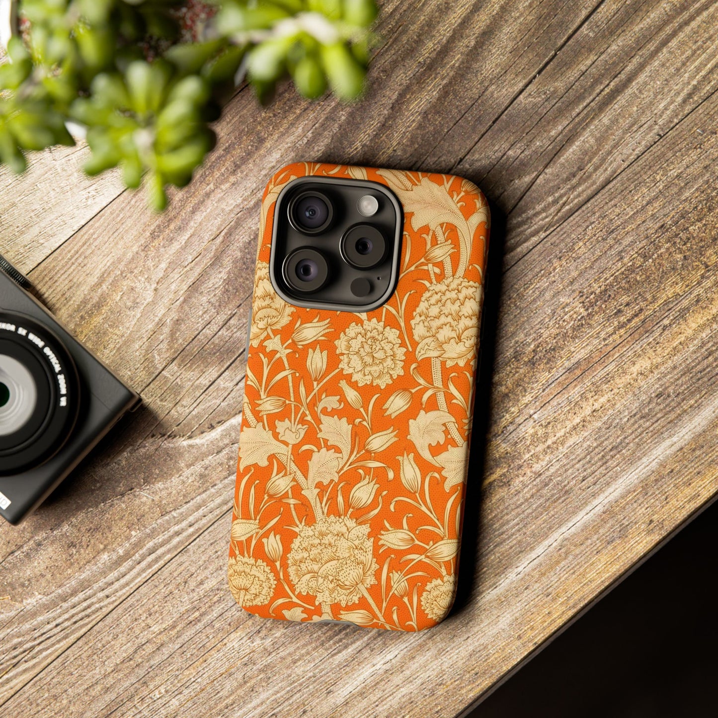 Floral Phone Case, Vibrant Tough Cases for Garden Lovers, Stylish Protection, Gift for Birthdays, Spring Decor, Unique Design