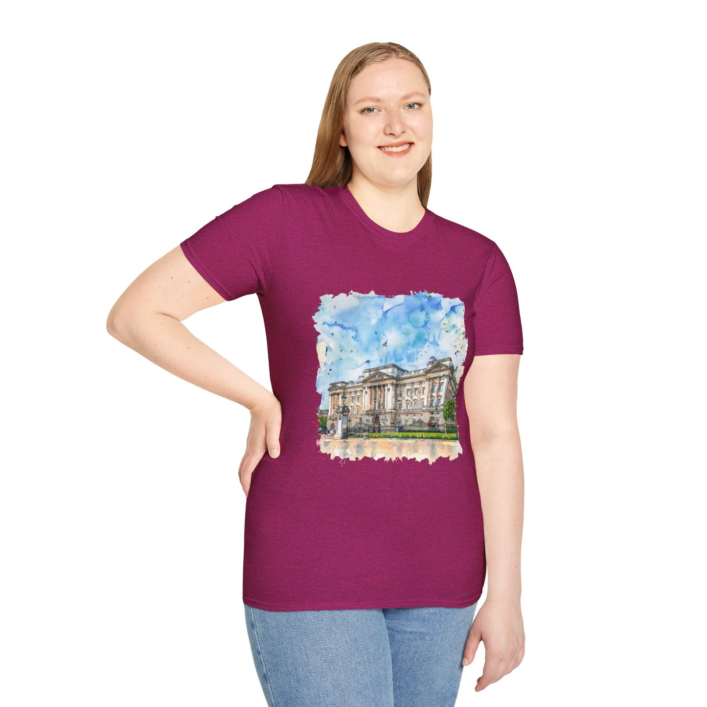 Unisex Softstyle T-Shirt - England Aesthetics - Embracing Classic British Charm