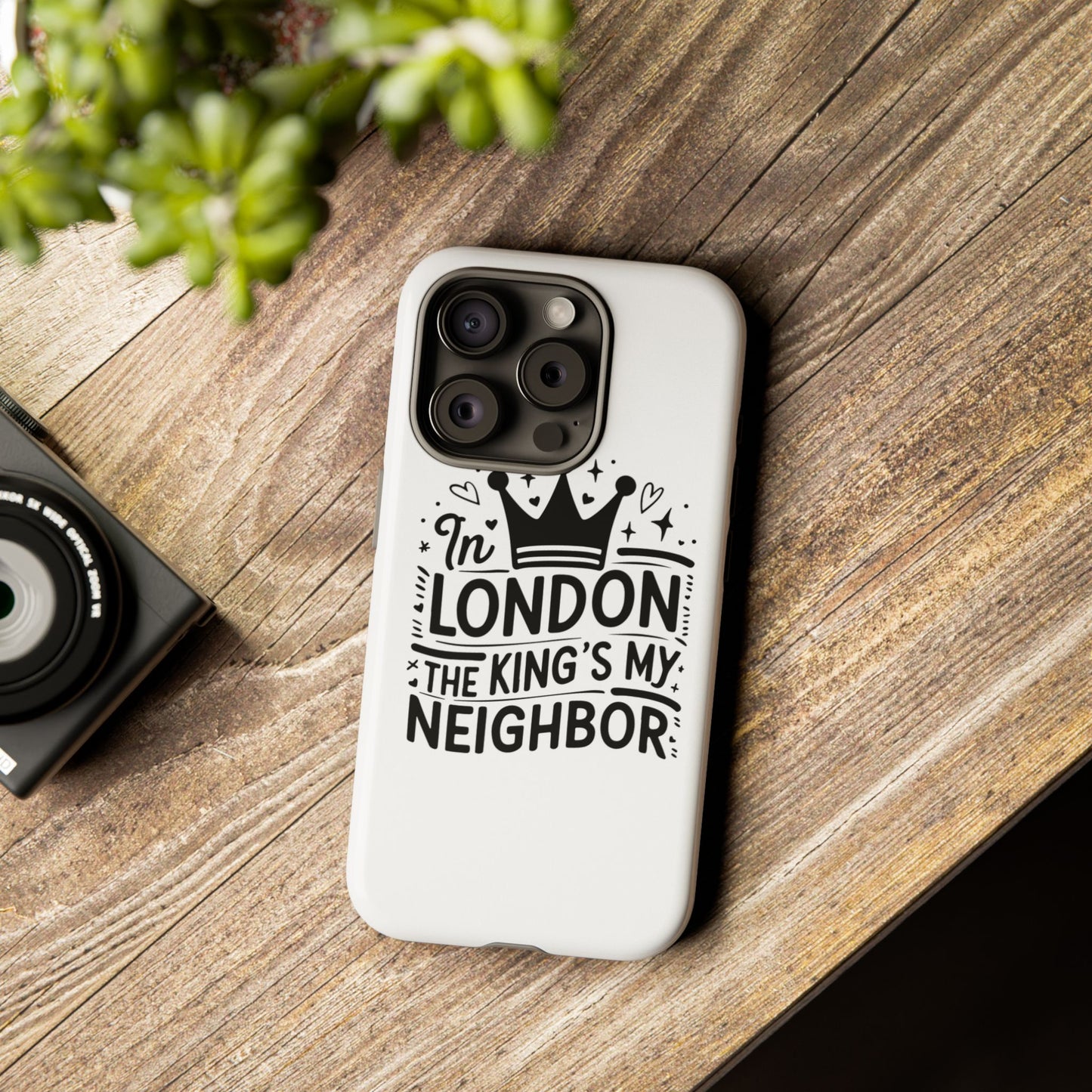 London's Neighbour Phone Case | Royalty Design for Travelers, Gifts for Friends, British Souvenir, Phone Accessory, Stylish Protection