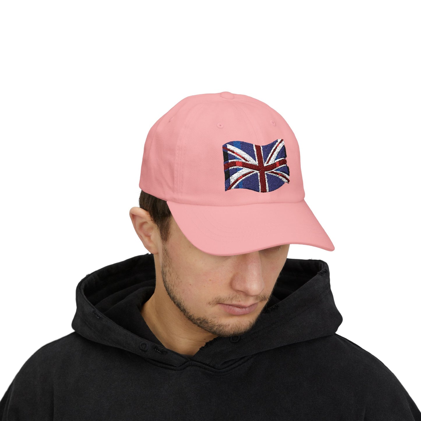 Classic British Flag Dad Cap, Trendy Men's Hat, Casual Accessories, Unique Gift for Fathers, Suitable for Summer Adventures