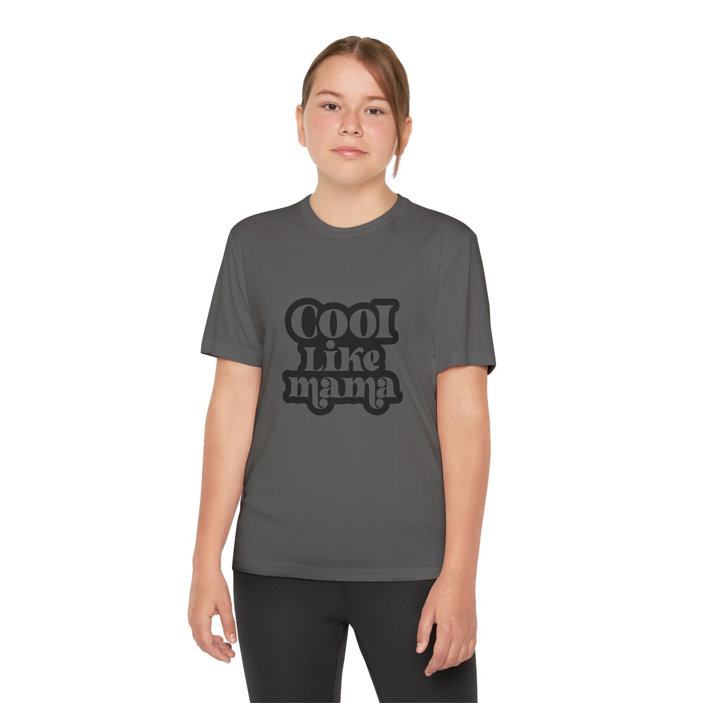 Youth Cool Like Mama Tee - Trendy Cotton T-Shirt for Kids