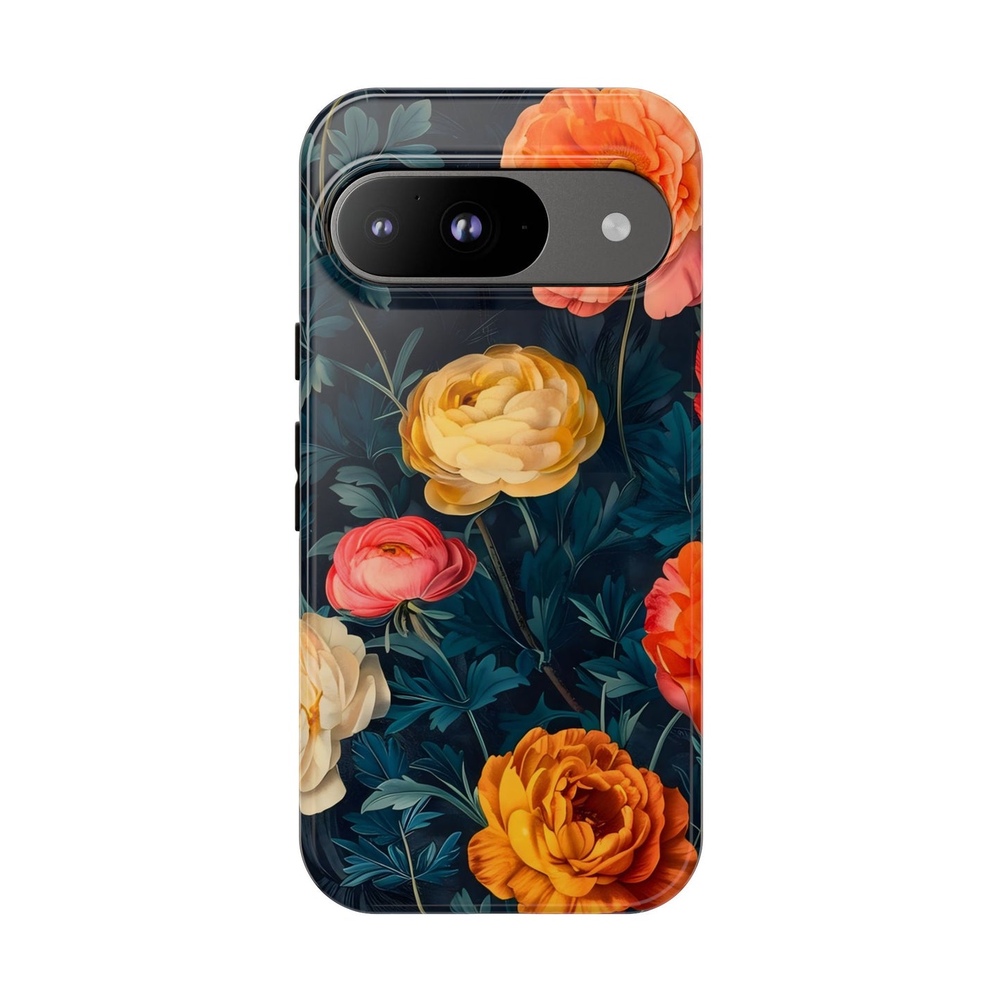 Floral Phone Case - Tough Cases, Stylish Protection, Gift for Flower Lovers, Customizable Cover, Floral Design Mobile Accessory
