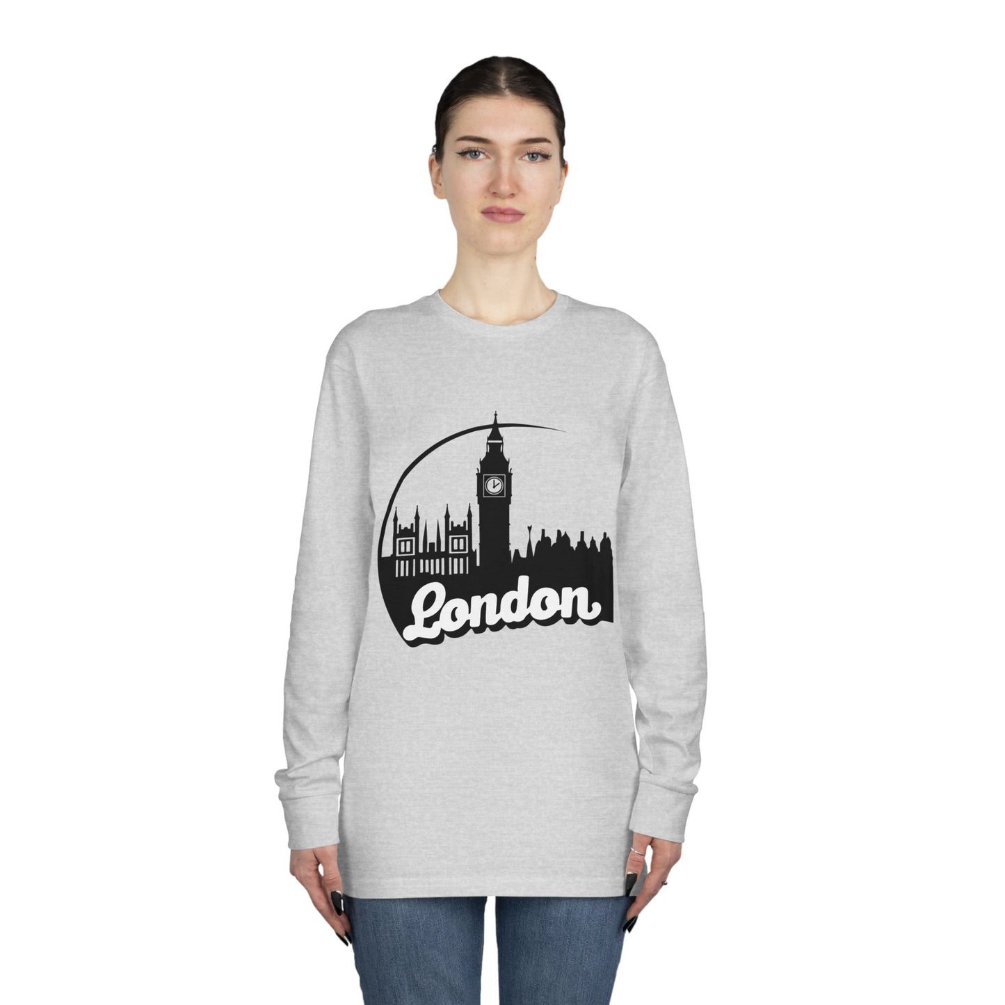 Long Sleeve Crewneck Tee - Stylish London