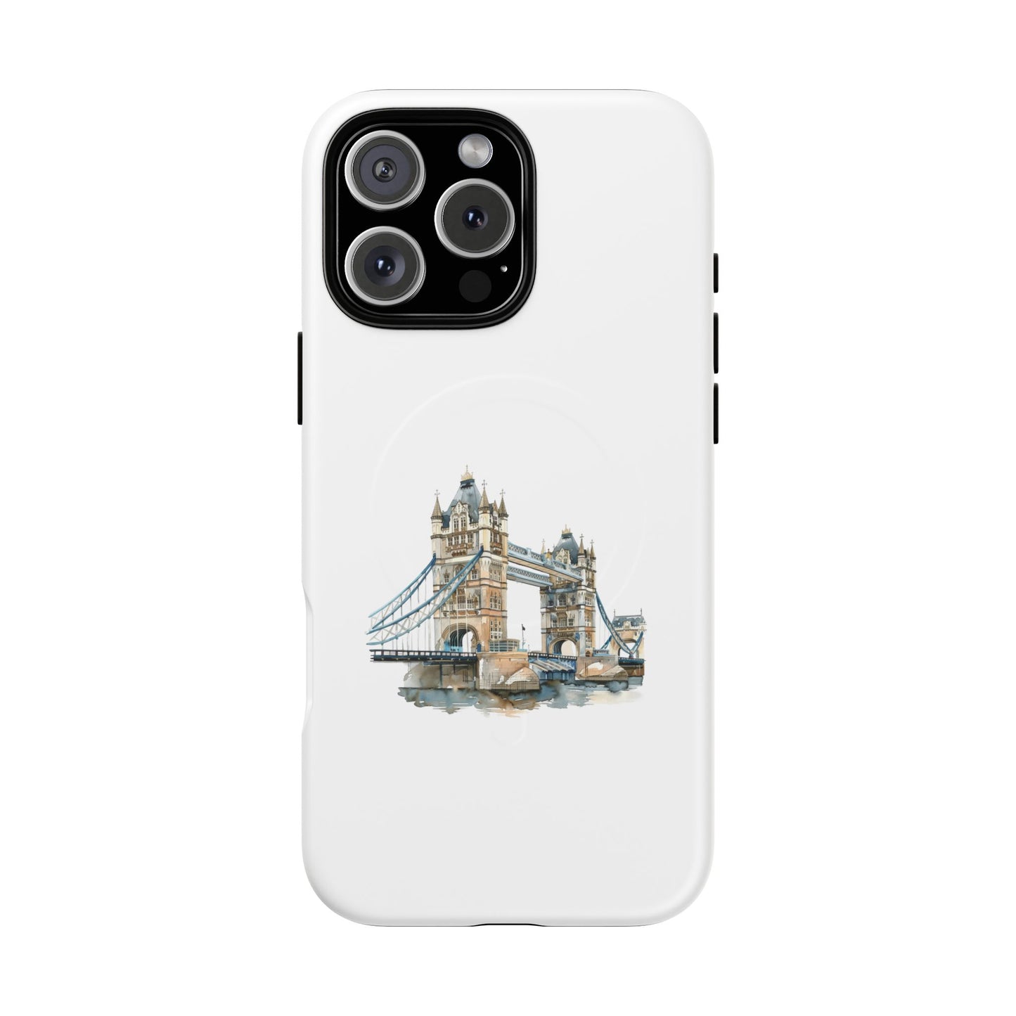 Tough Magnetic Phone Cases with Tower Bridge Design, Durable, Stylish, Unique Gift for Travelers, Perfect for Everyday Use