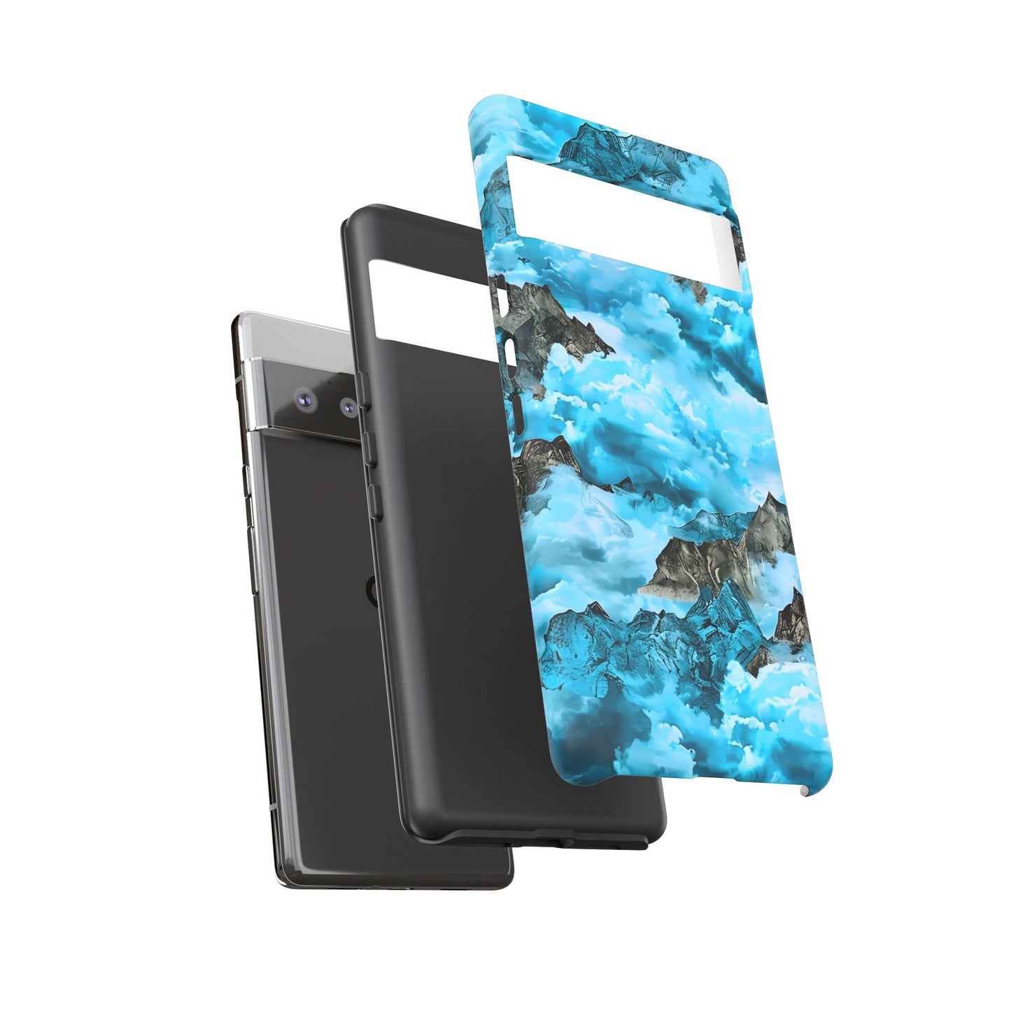 Mountain Wave Phone Case - Adventure Gear, Outdoor Gifts, Stylish Cases, Trendy Accessories, Nature Lovers