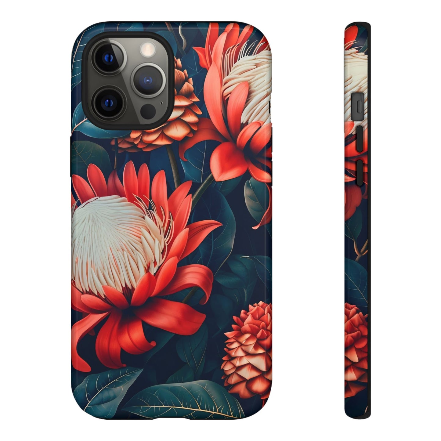 Floral Phone Case for Tough Love, Durable Cover, Unique Gift for Nature Lovers, Birthday, Mother's Day, Floral Design