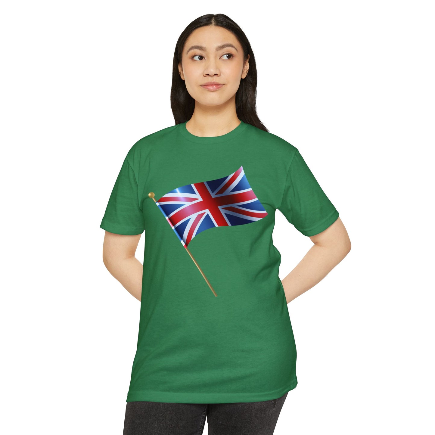 Unisex CVC Jersey T-shirt - The Flag of the United Kingdom
