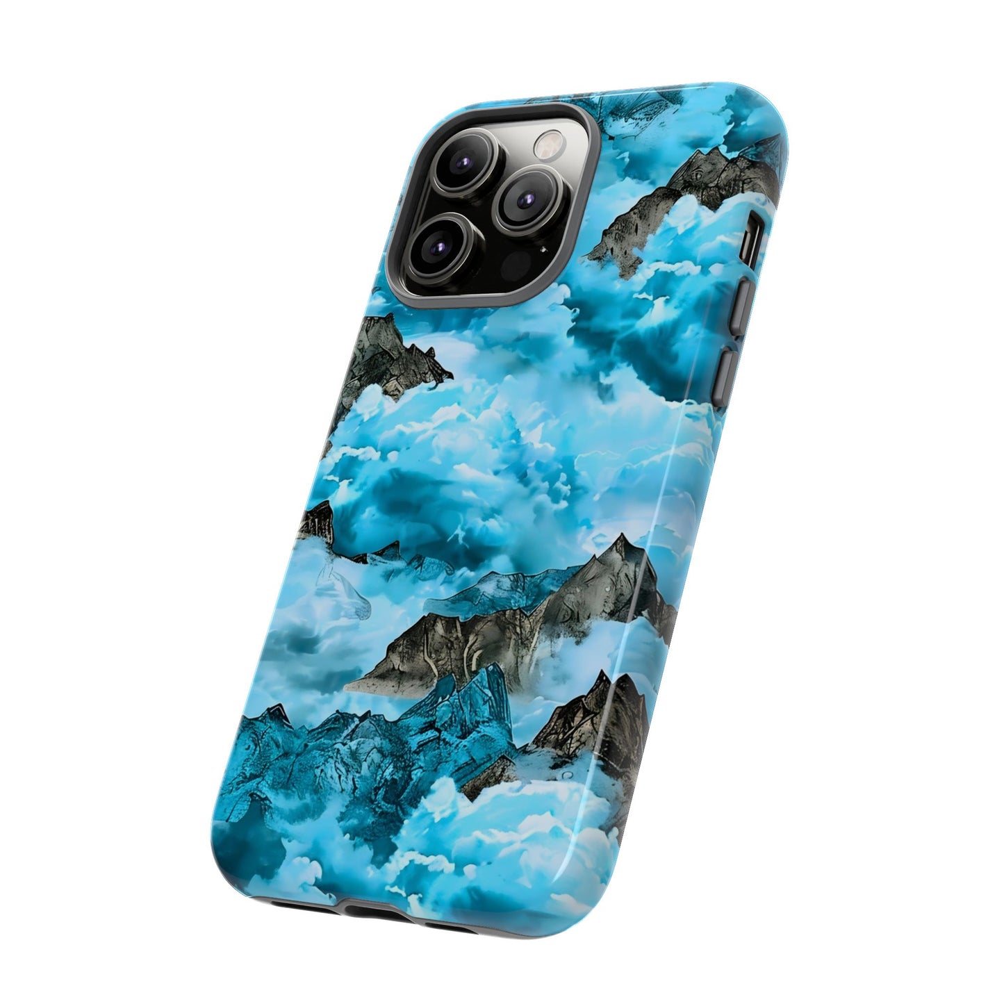 Mountain Wave Phone Case - Adventure Gear, Outdoor Gifts, Stylish Cases, Trendy Accessories, Nature Lovers