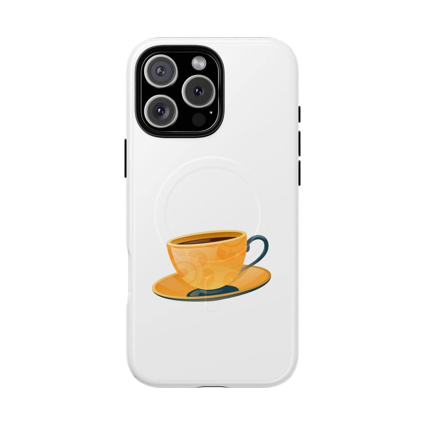 Coffee Lover's Tough Magnetic Case | Durable Phone Cover, Gift for Him, Her, Stylish Accessory