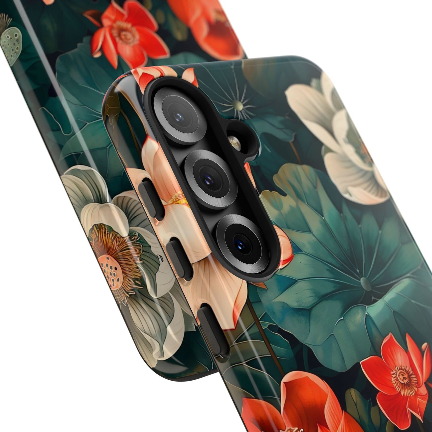 Flower Phone Case, Floral Phone Cover, Tough Case for Floral Lovers, Gift for Her, Stylish Tech Accessories