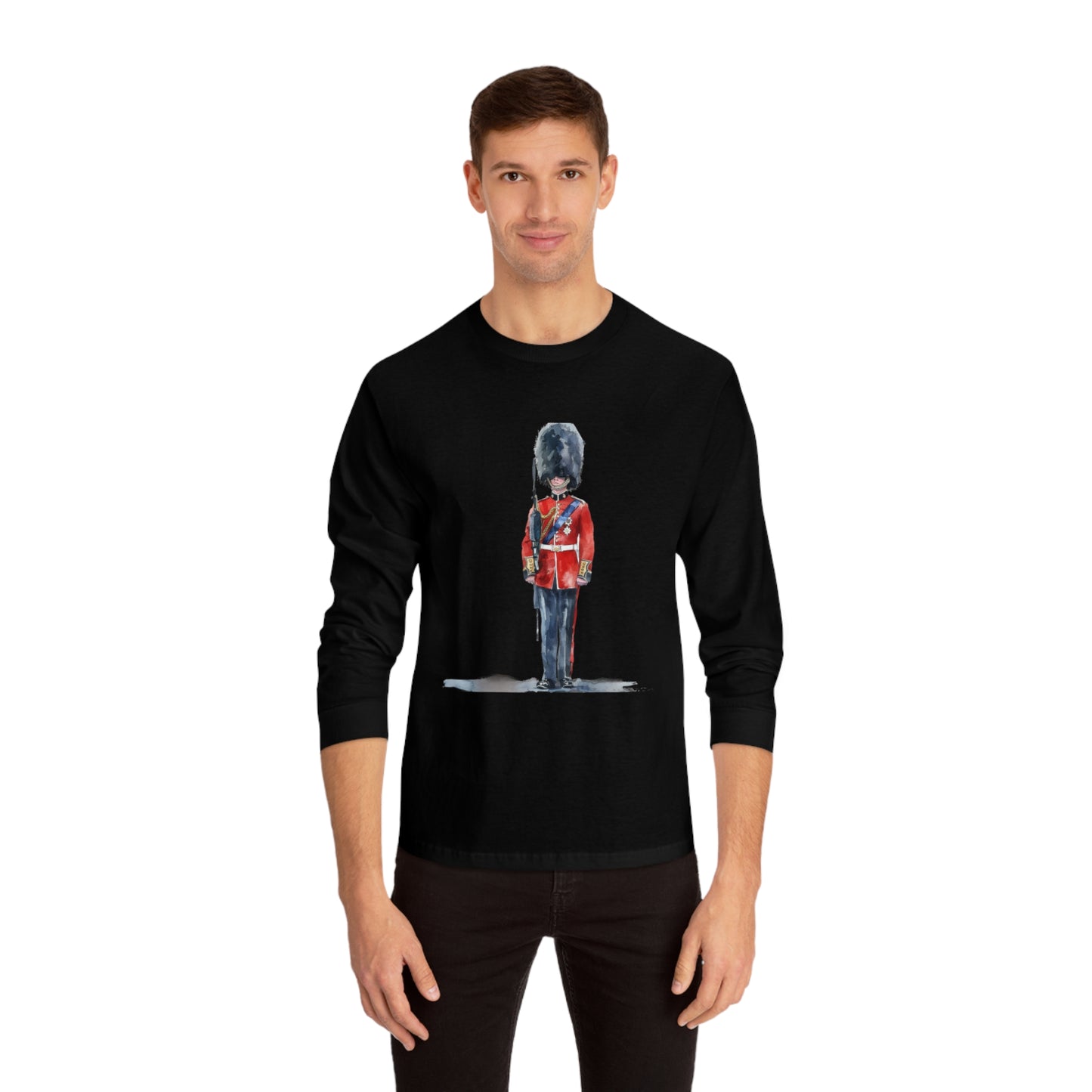 Unisex Classic Long Sleeve T-Shirt - Red Jacket - Bodmin Keep: Cornwall's Army Museum
