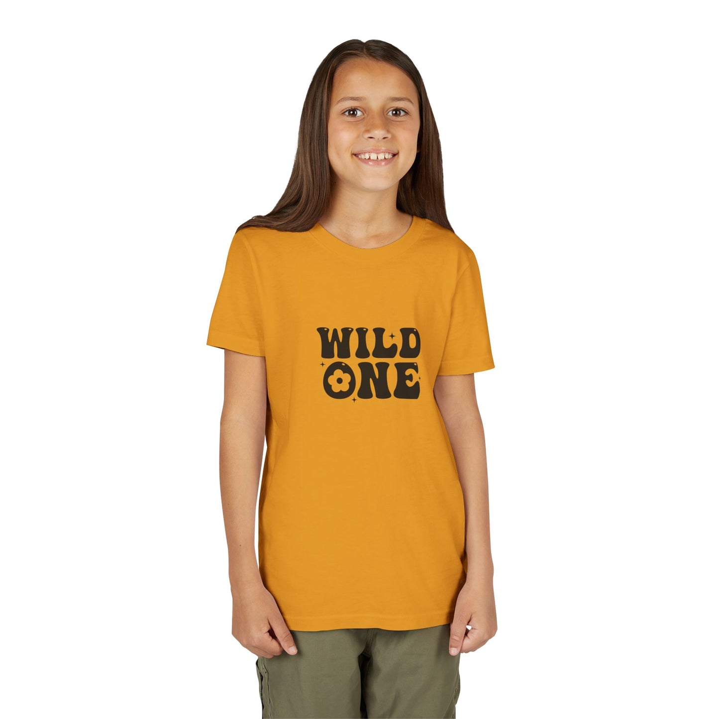 Youth Short Sleeve Tee - Wild One With A Free Spirit And A Heart Full Of Adventure - Perfect for Birthdays & Playtime