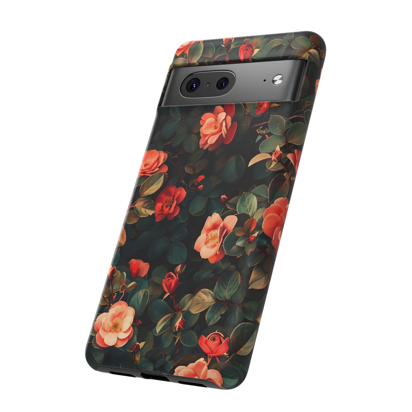 Floral Phone Case - Elegant Floral Design, Tough Protective Case, Perfect Gift for Her, Trendy Phone Accessories, Mother’s Day, Birthday