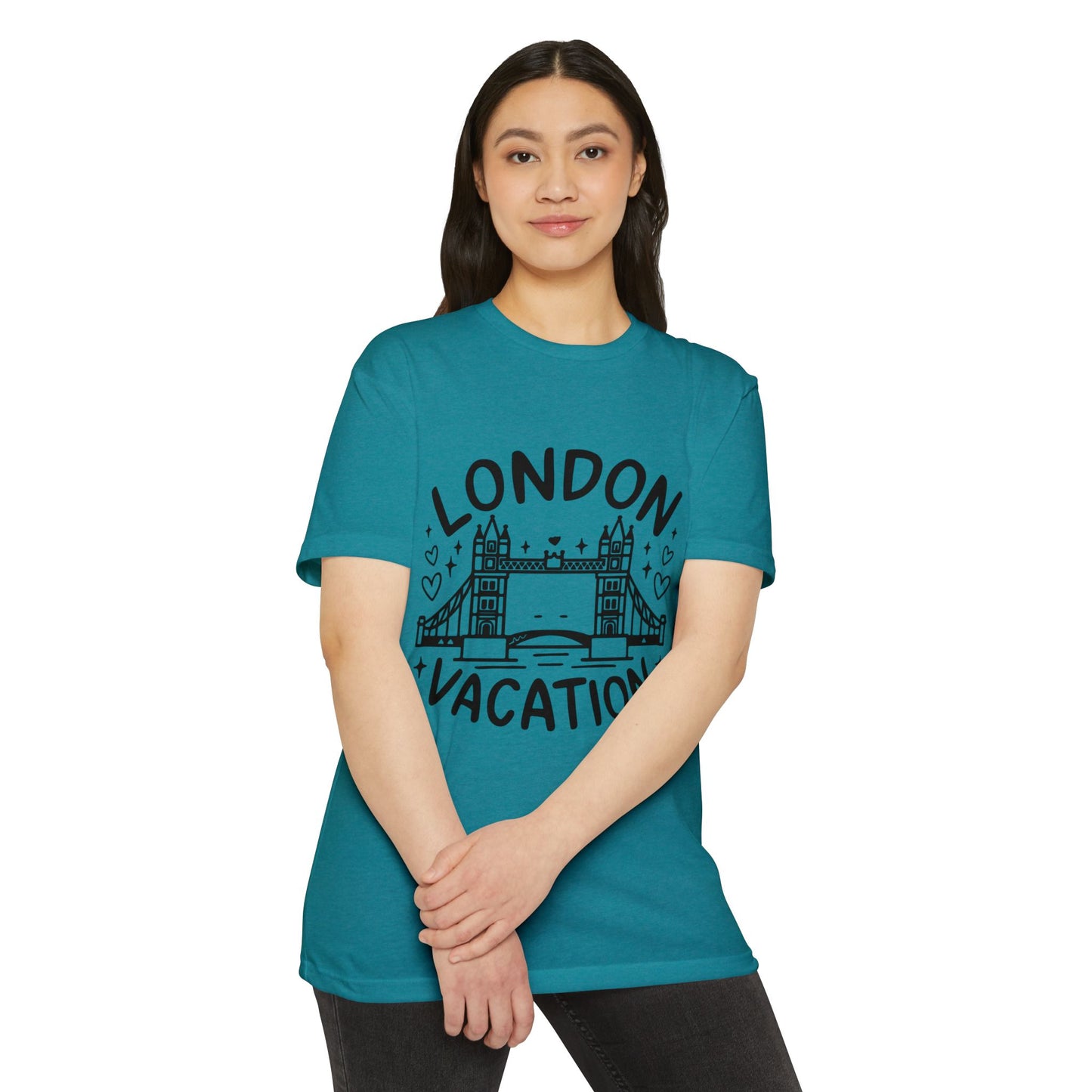 Unisex CVC Jersey T-shirt - London's Cozy Vacations