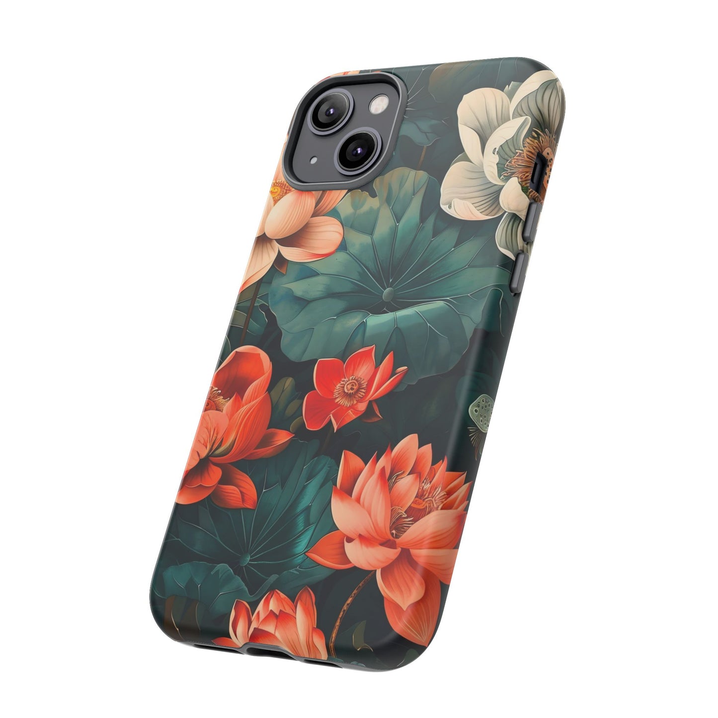 Flower Phone Case, Floral Phone Cover, Tough Case for Floral Lovers, Gift for Her, Stylish Tech Accessories