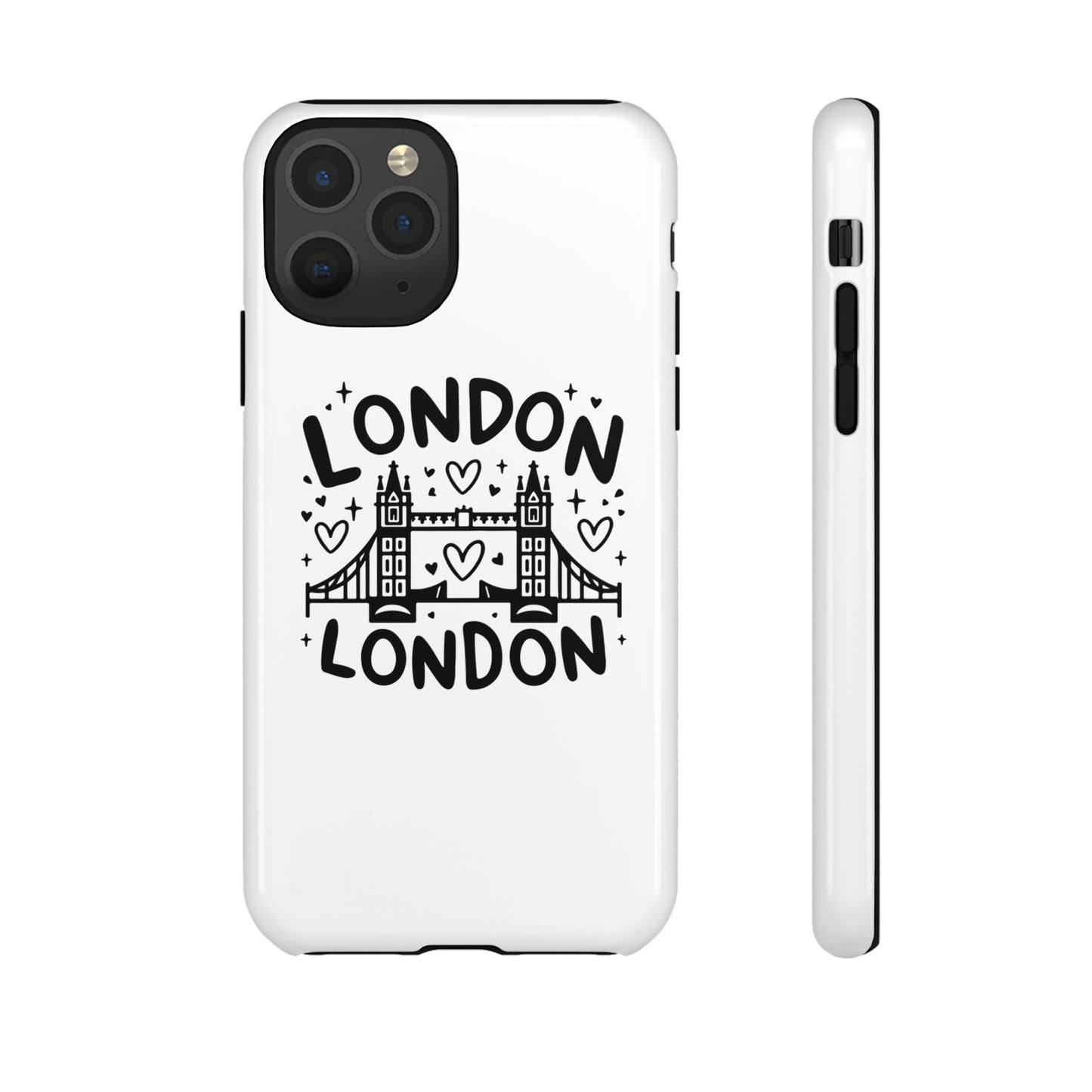 Love London Bridge Phone Case, Tough Cases for London Lovers, Cute Protection, Travel Gift, Phone Accessory, Design with Love
