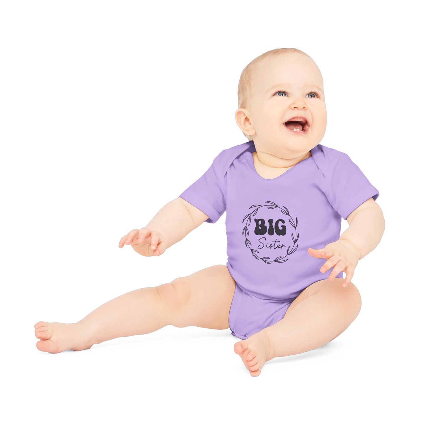 Wild Child Baby Organic Short Sleeve Bodysuit - Cute & Comfy for Playful Infants