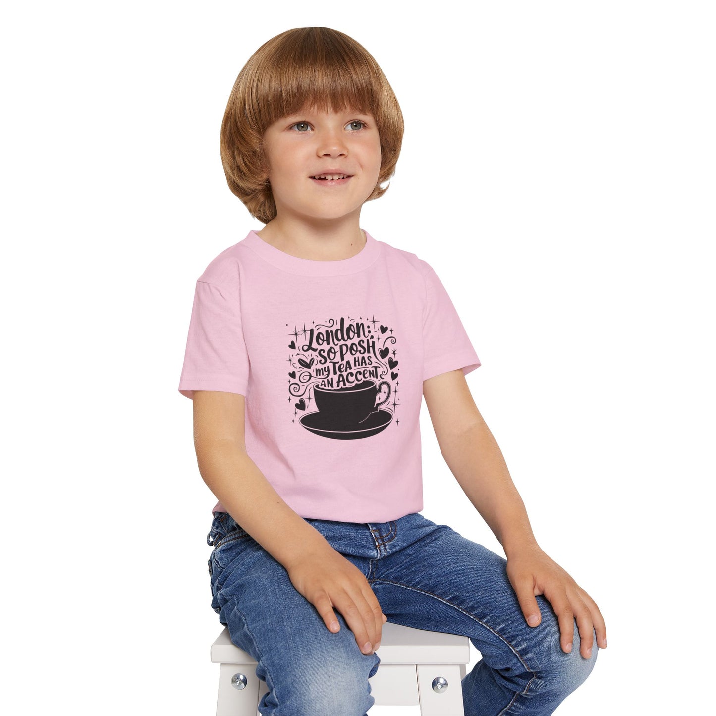 Toddler T-Shirt - London so posh my tea has an Accent