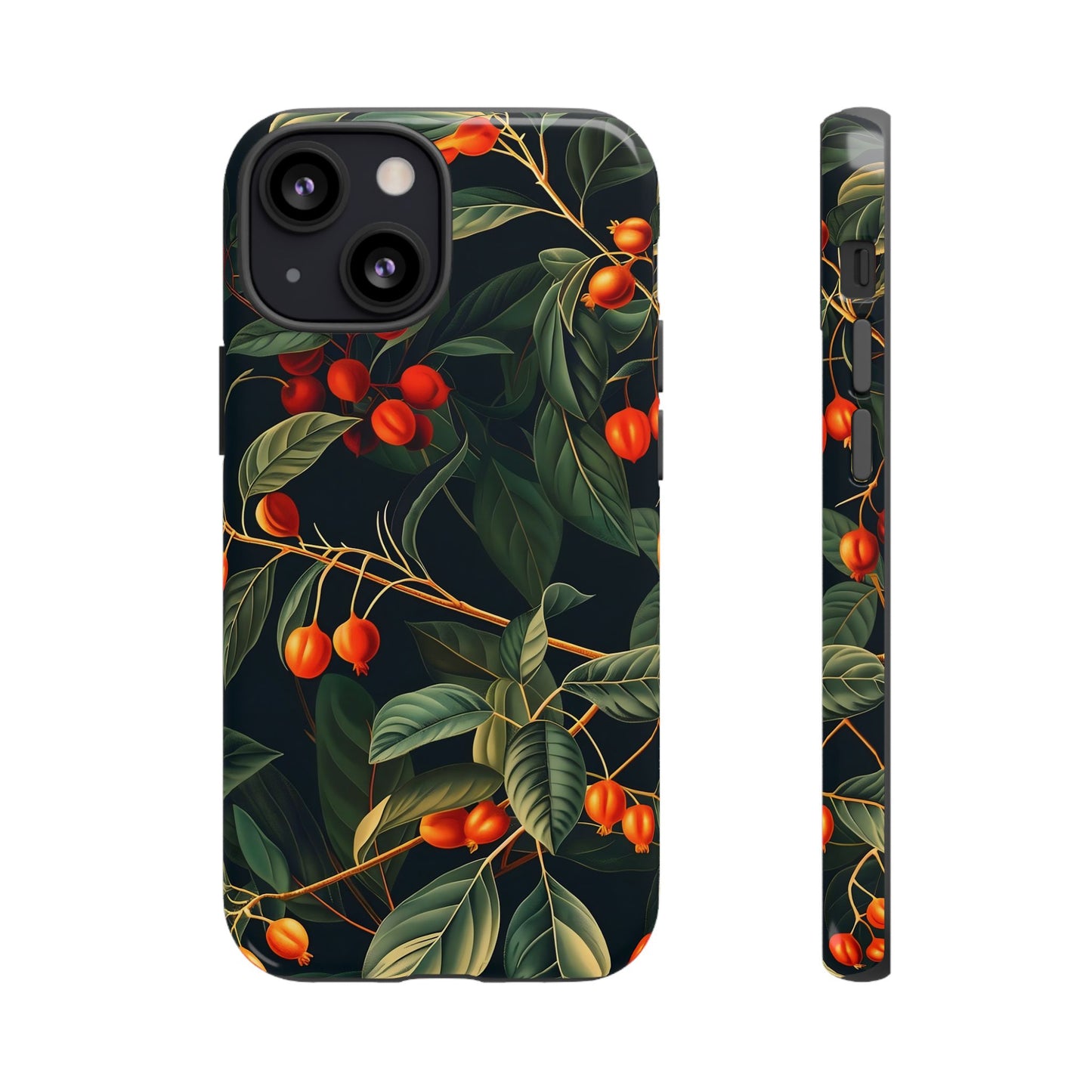 Tough Cases, Floral Phone Case, Nature-Inspired Tech, Unique Gift, Phone Accessory, Botanical Design, Fall Vibes