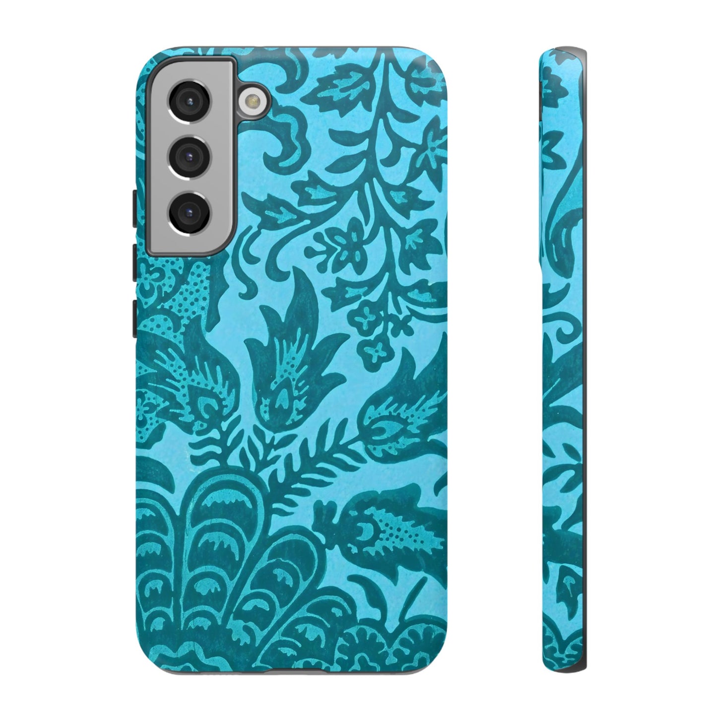 Bohemian Phone Case, Tough Floral Phone Cover, Artistic Phone Protector, Gift for Her, Unique Tech Accessories