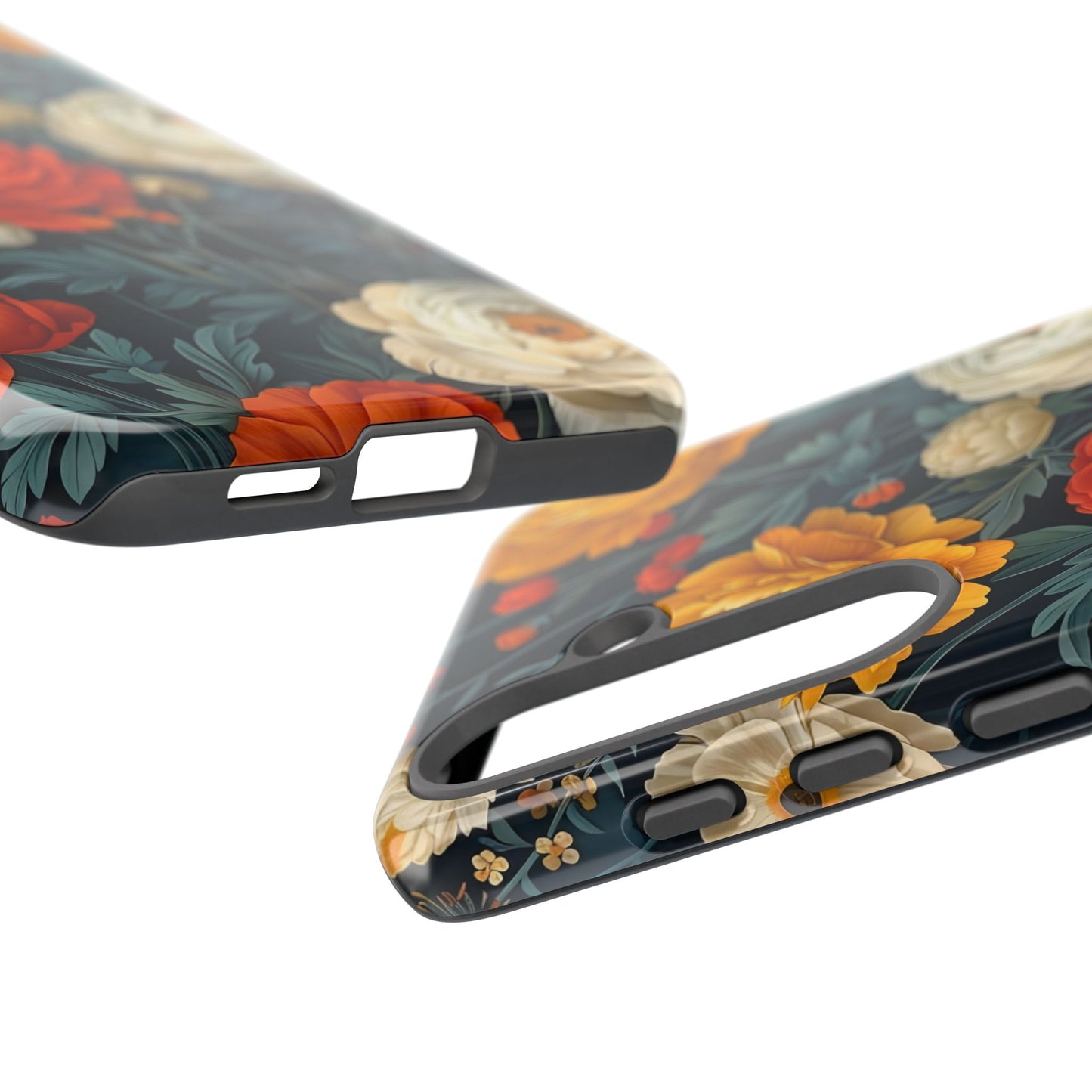 Floral Tough Case for Phones | Durable Floral Phone Cover, Boho Chic, Unique Gift for Her, Phone Protection, Flower Design