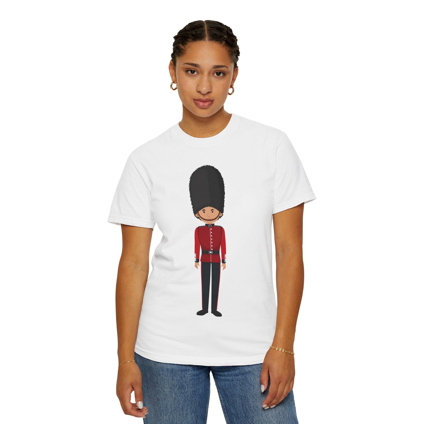 Unisex Garment-Dyed T-shirt - Heroes in Red - Bodmin Keep’s Army History