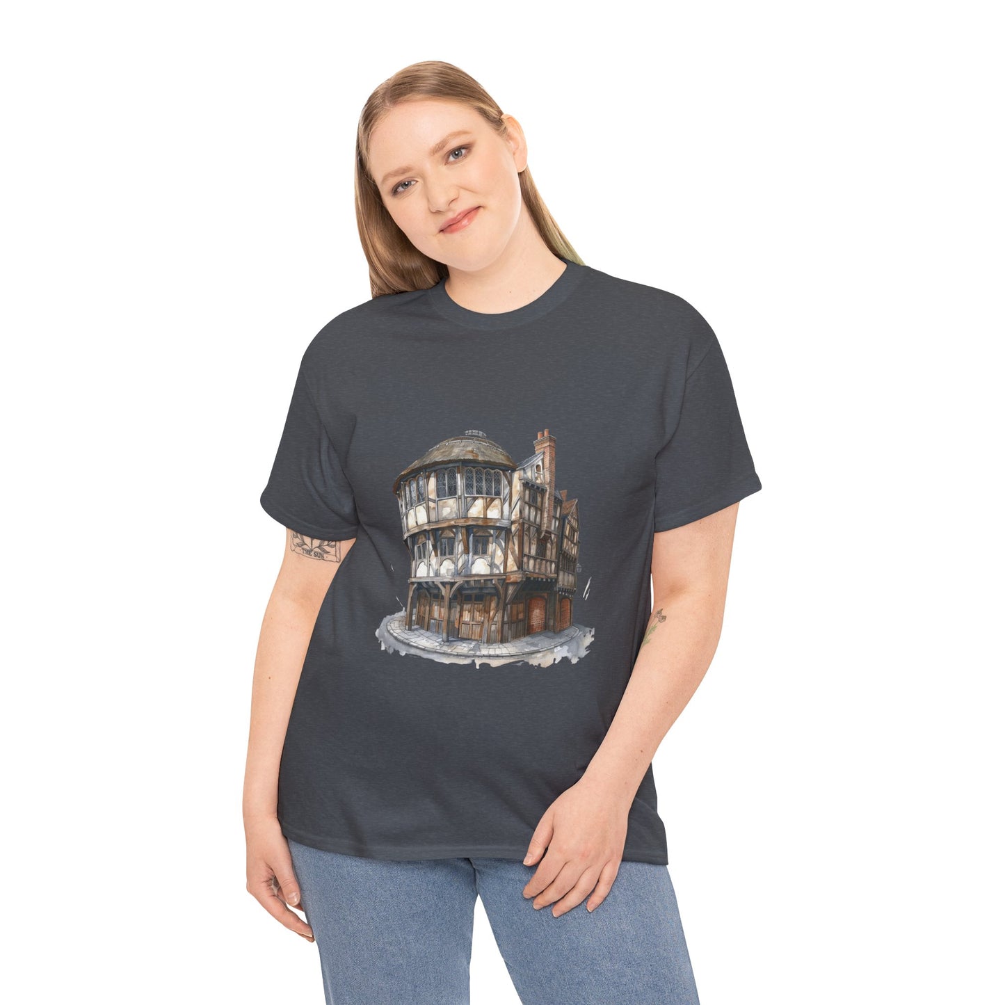 Unisex Heavy Cotton Tee - Pints and Stories - Life at a British Pub