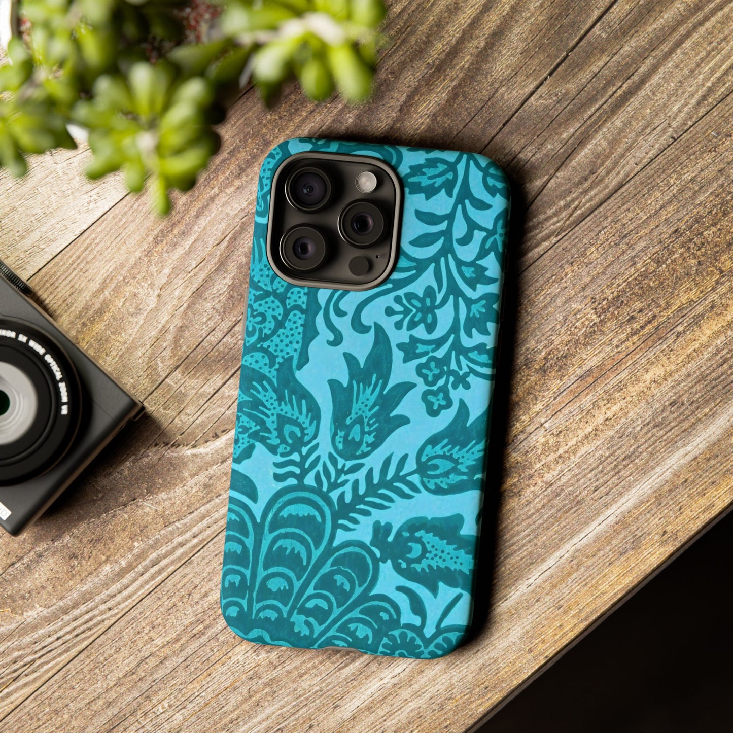 Bohemian Phone Case, Tough Floral Phone Cover, Artistic Phone Protector, Gift for Her, Unique Tech Accessories