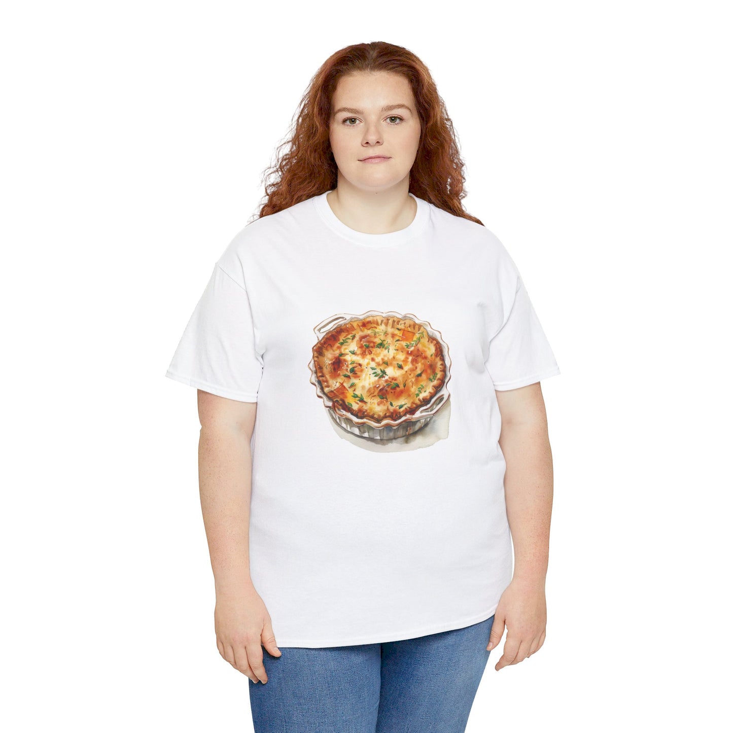 British Food - Savory Classics and Traditional Delights Cozy Unisex Heavy Cotton T-Shirt